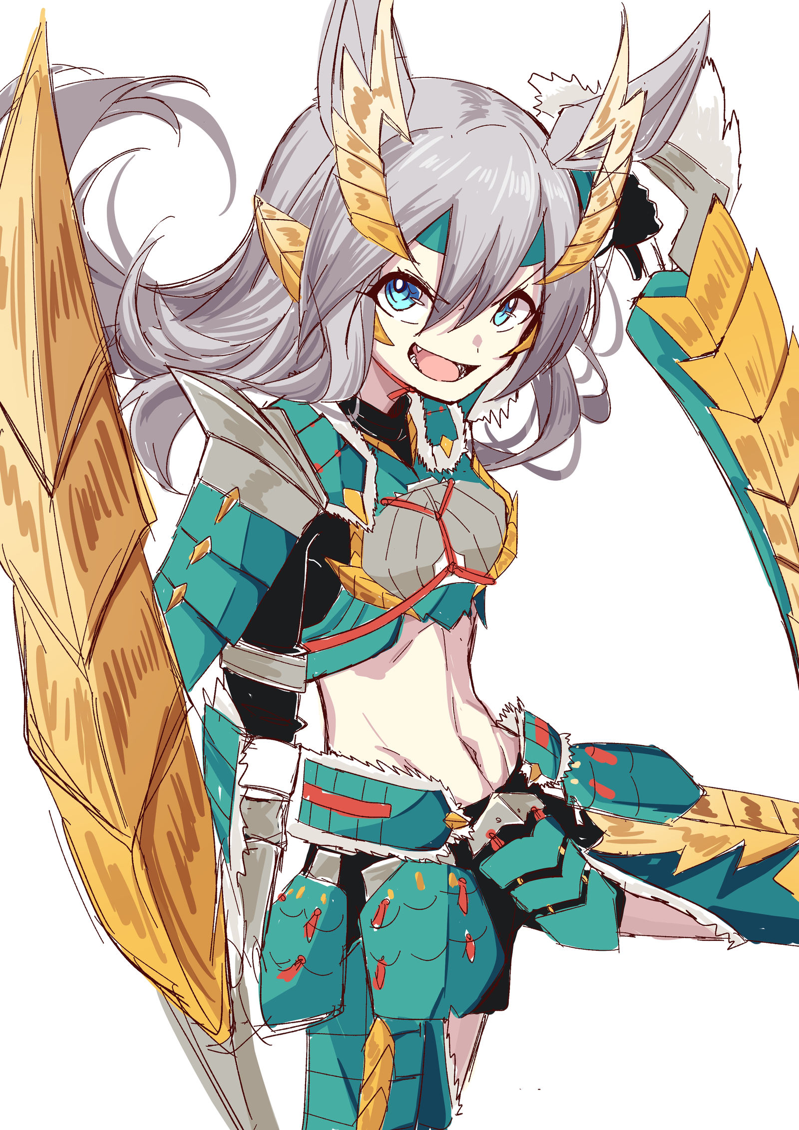 蒙汉×马娘总结插画图片壁纸