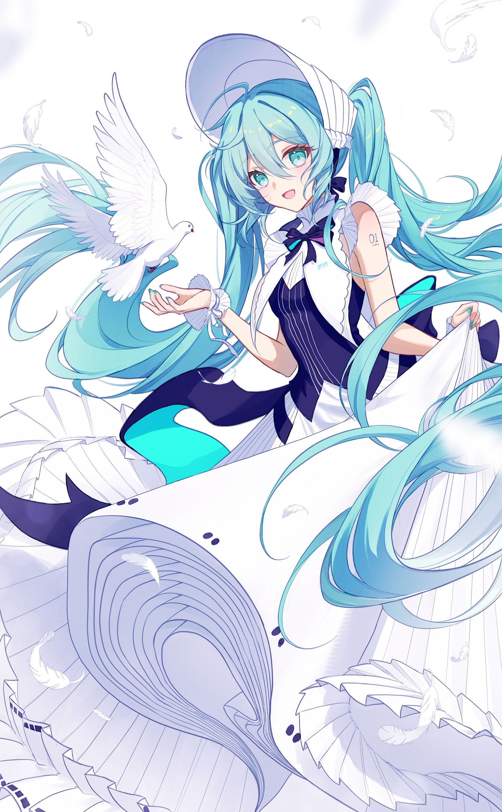 初音未来插画图片壁纸