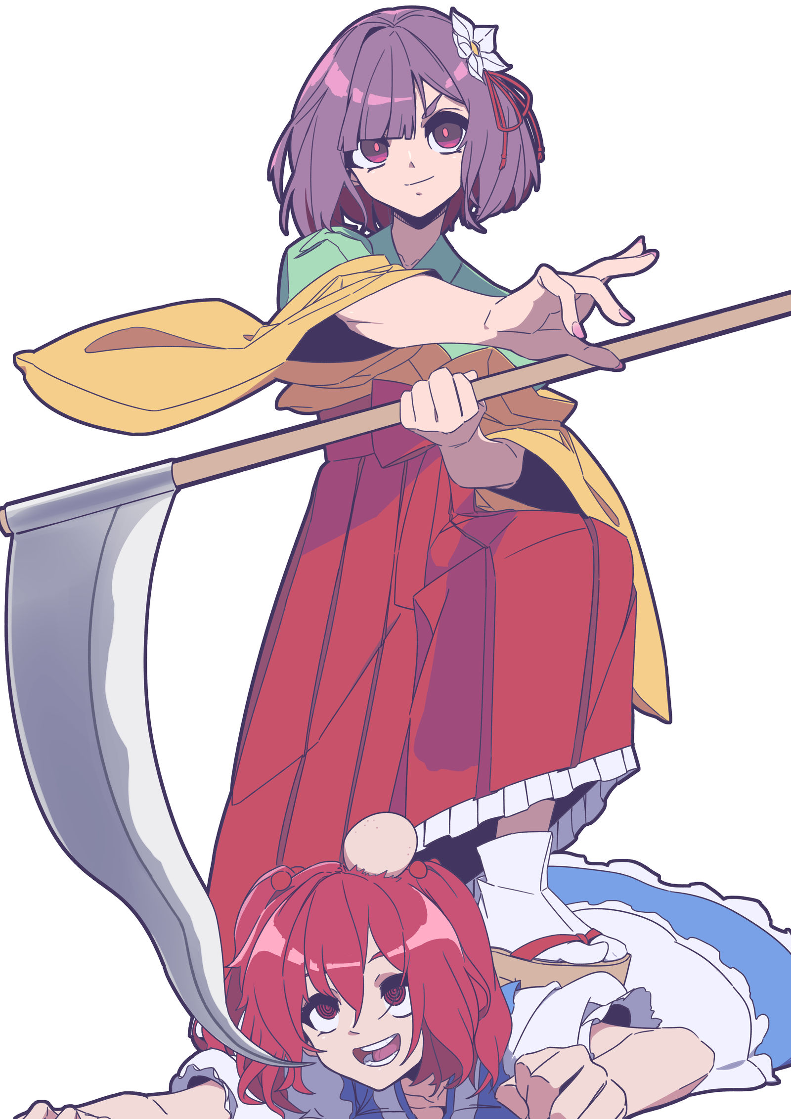 阿求正在杀出冥界插画图片壁纸