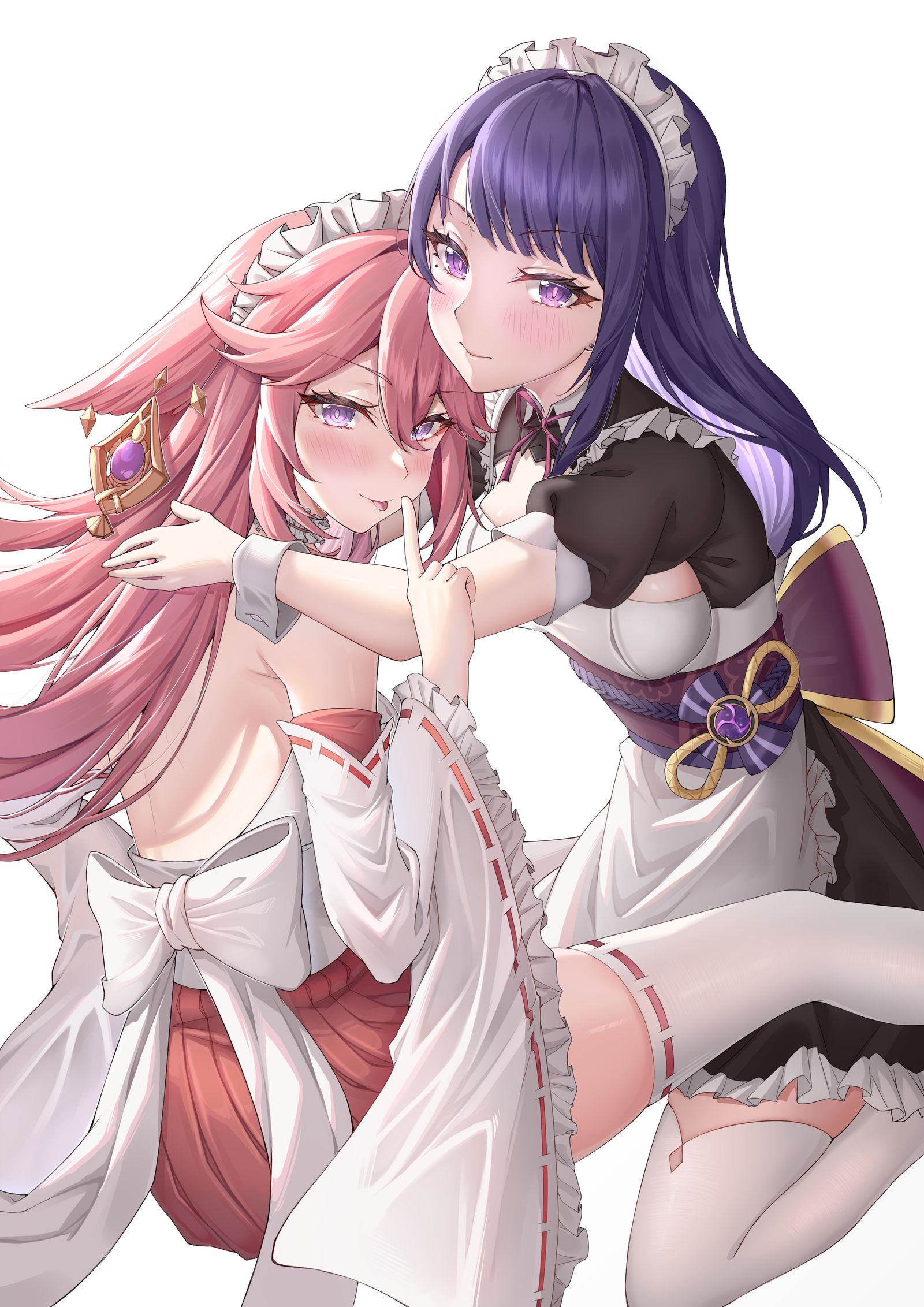 神子&影插画图片壁纸