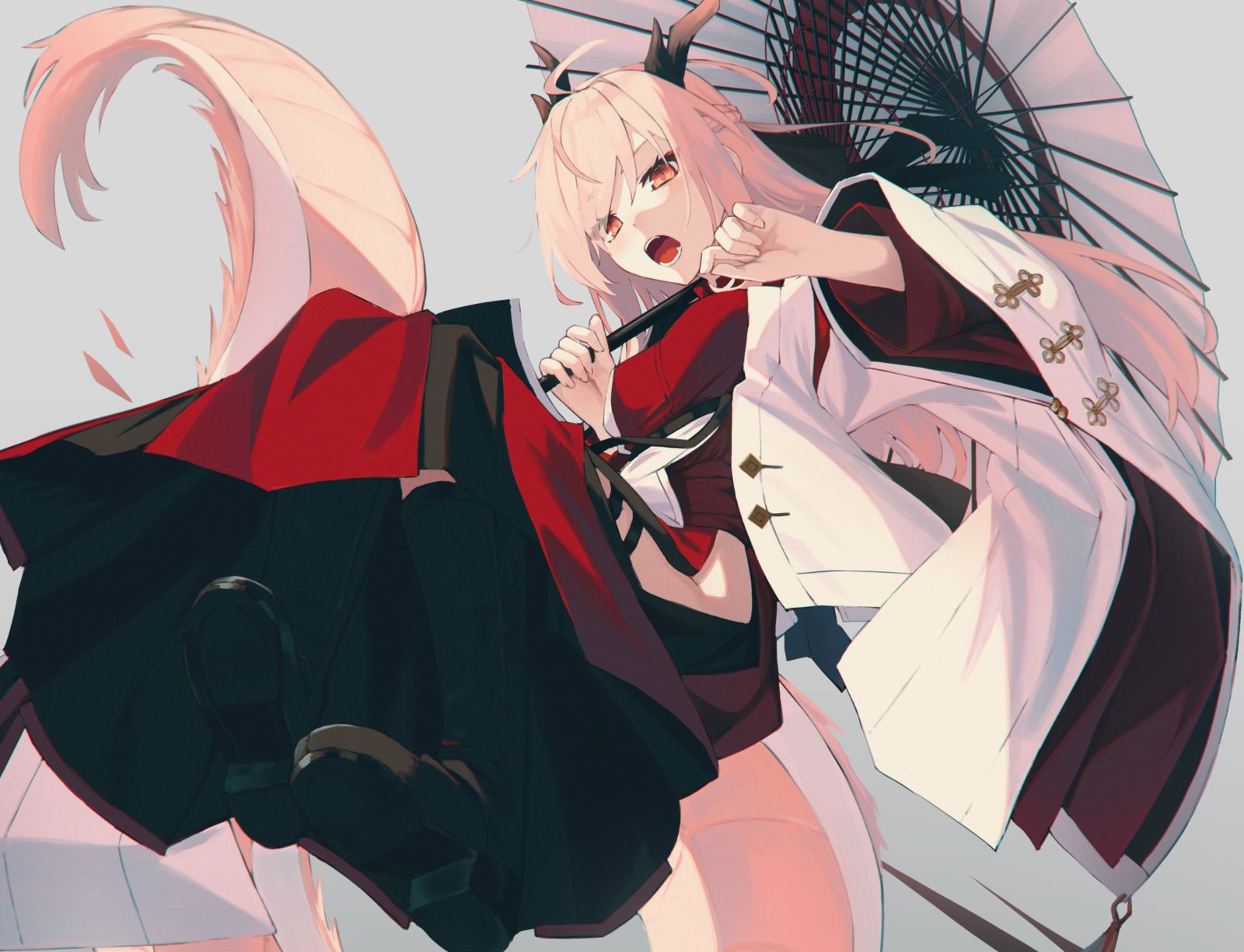 龍娘插画图片壁纸