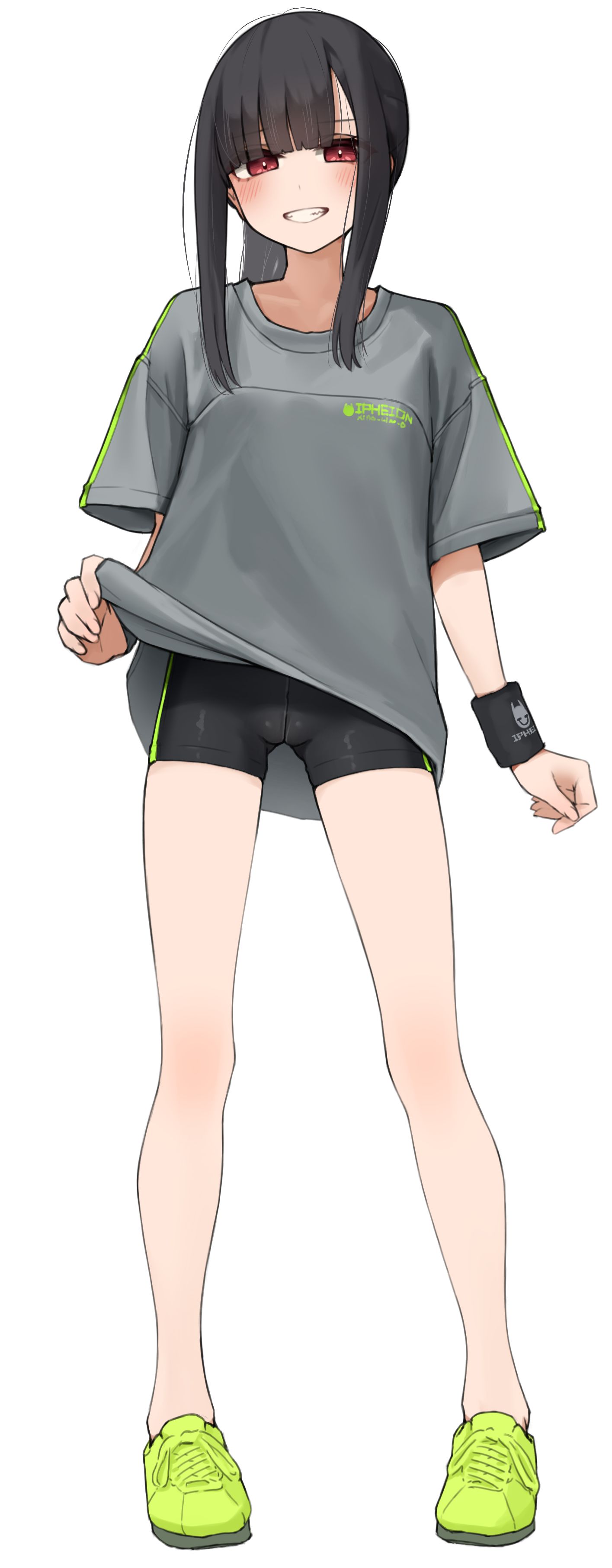 这里，有那么在意吗？插画图片壁纸