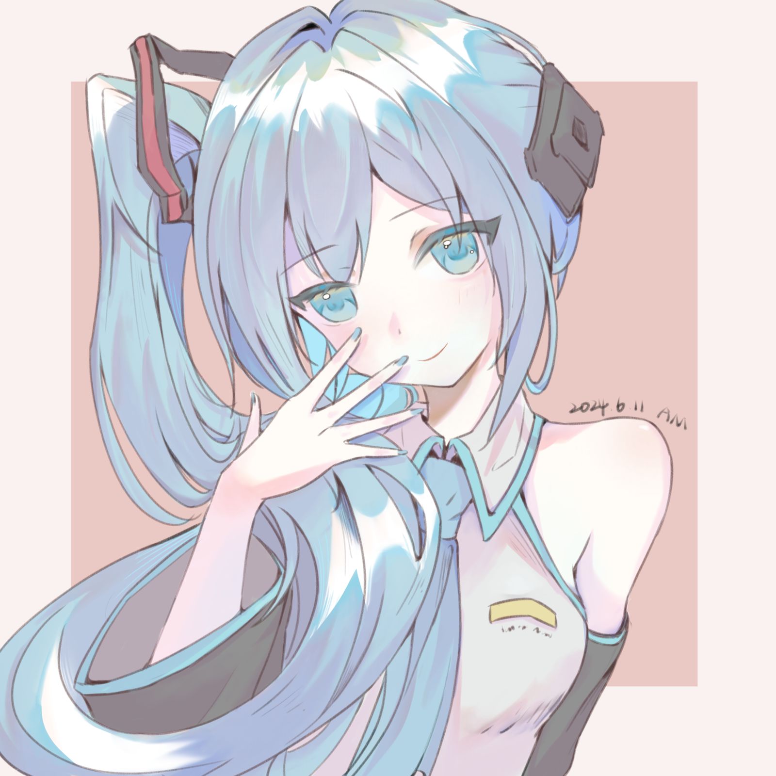 断发miku!插画图片壁纸