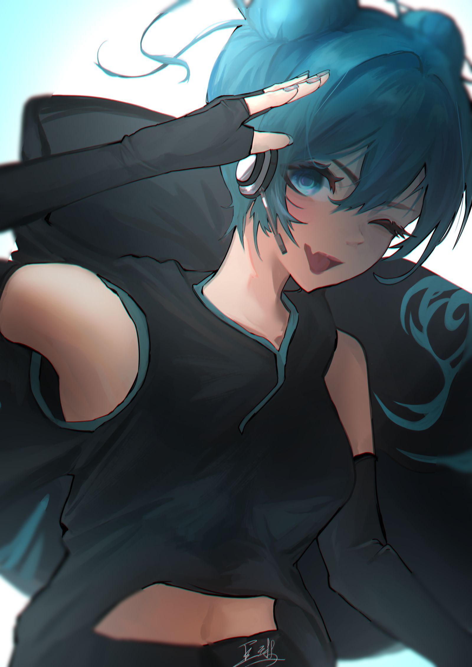 初音未来插画图片壁纸