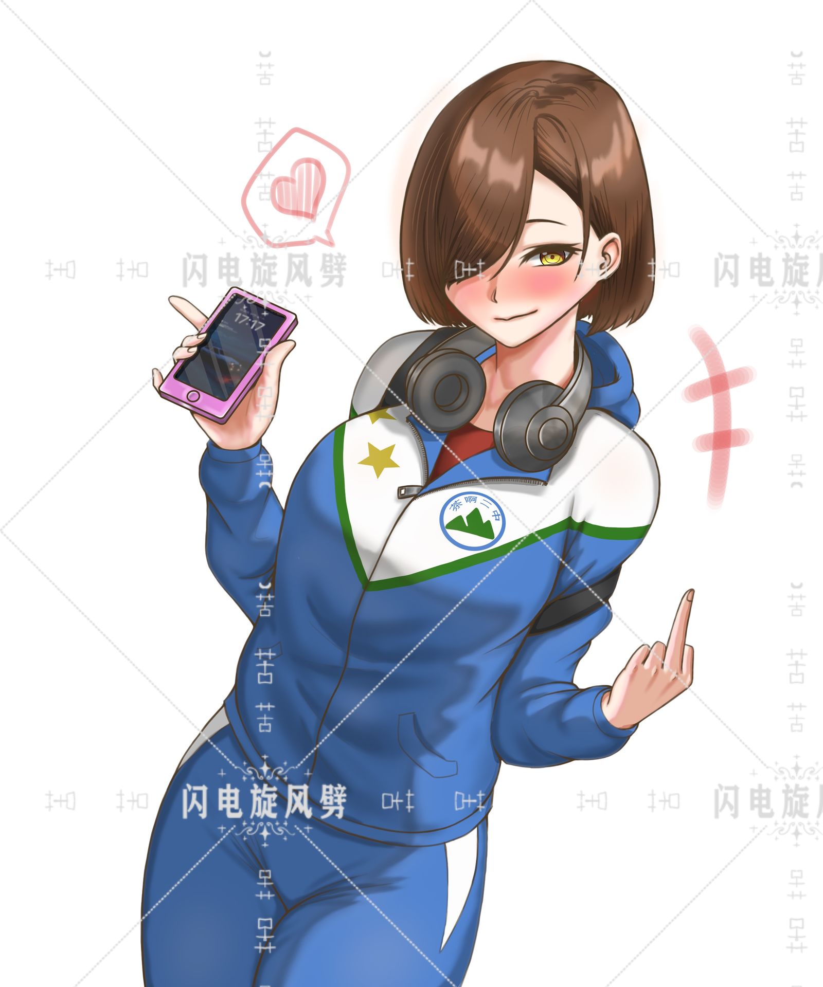 茶啊二中沈思琪校服同人（大雷警告，不喜勿入）插画图片壁纸