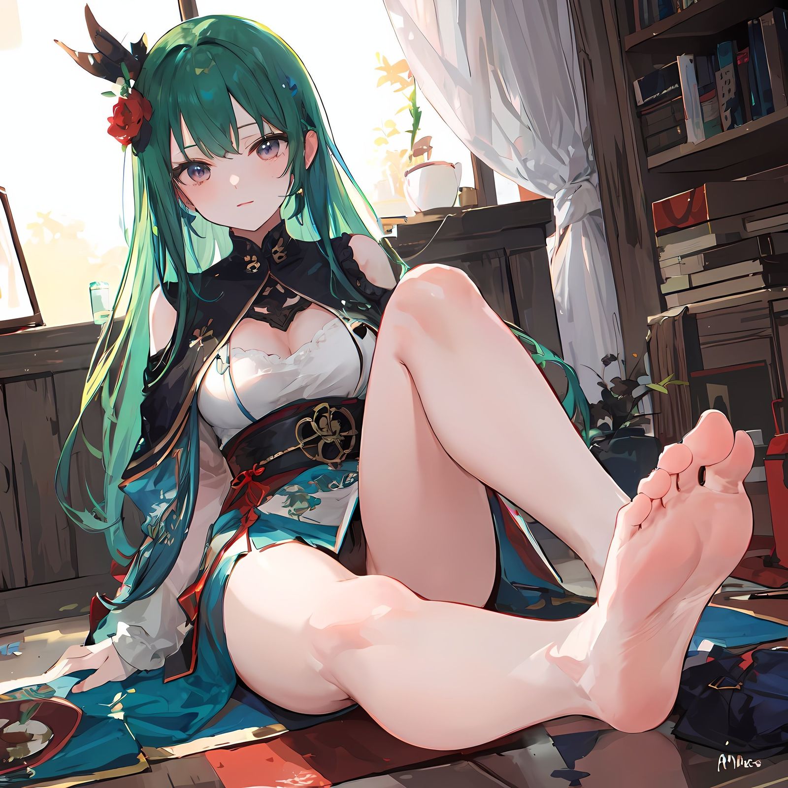 玉足-二次元脚玉足