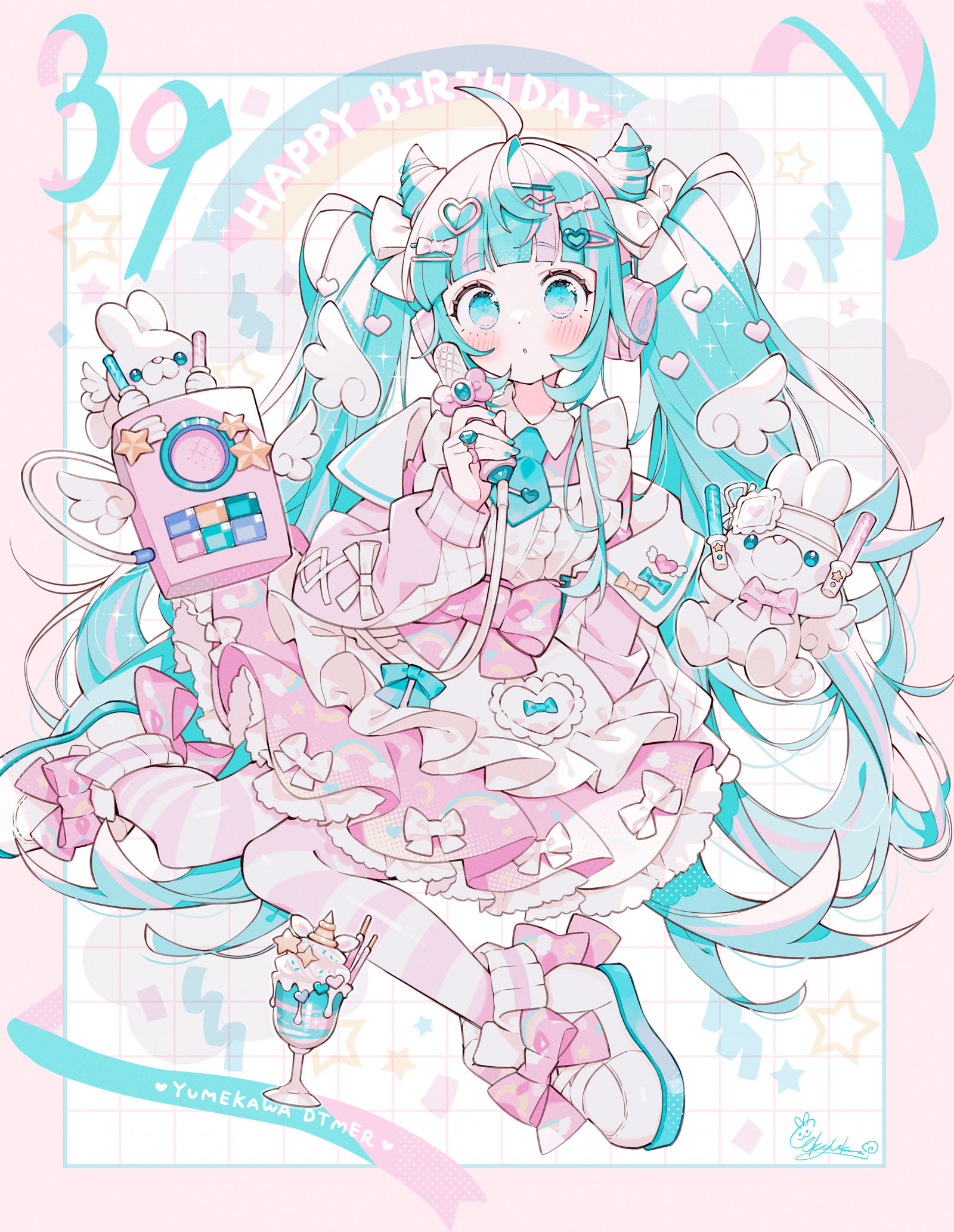 ♡ MIKU ♡插画图片壁纸