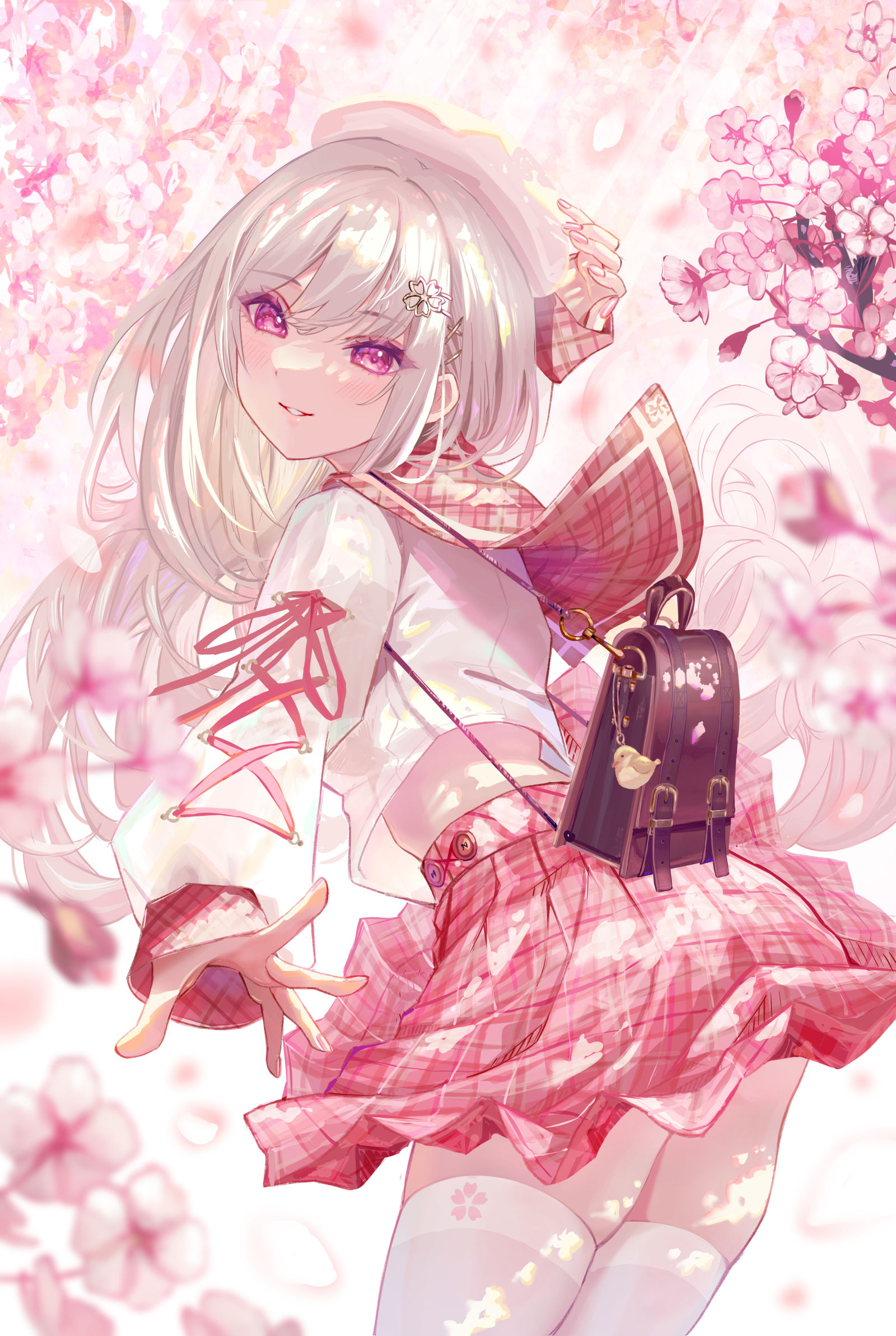 Cherryblossom插画图片壁纸