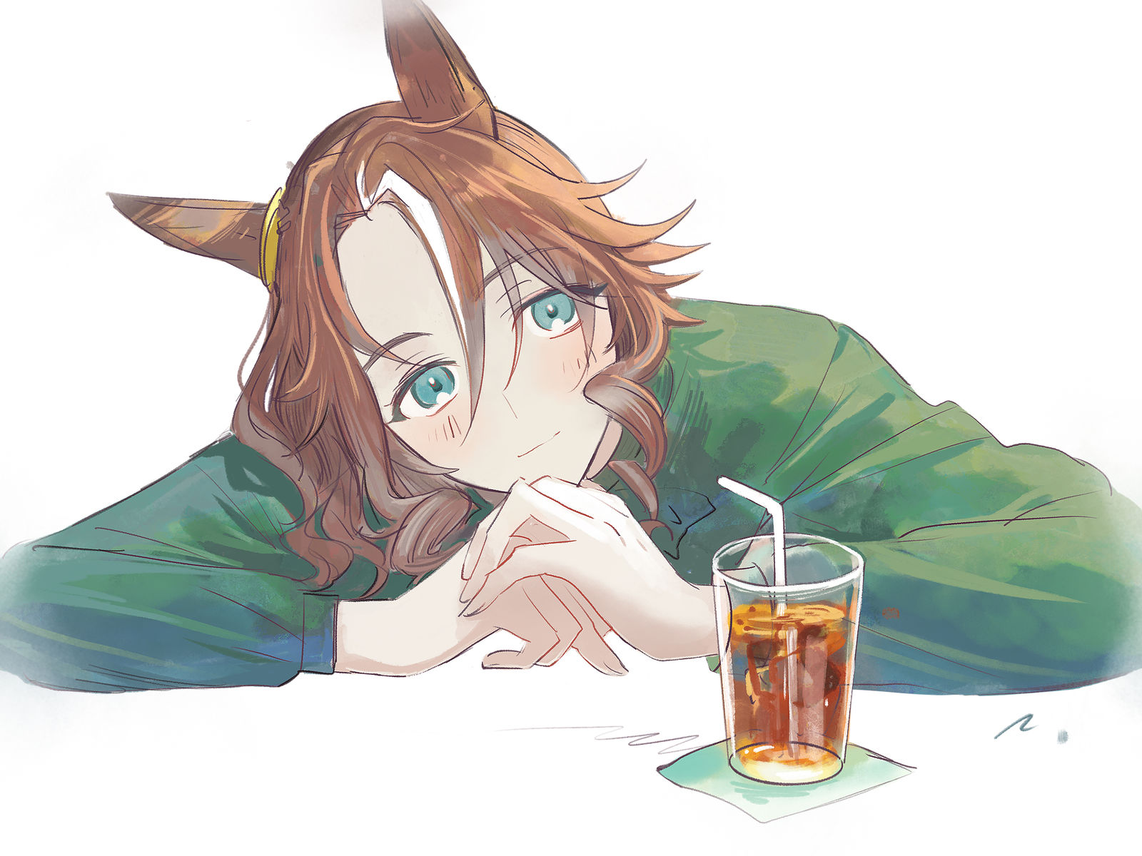 烫发-メジロパーマー(ウマ娘)横图