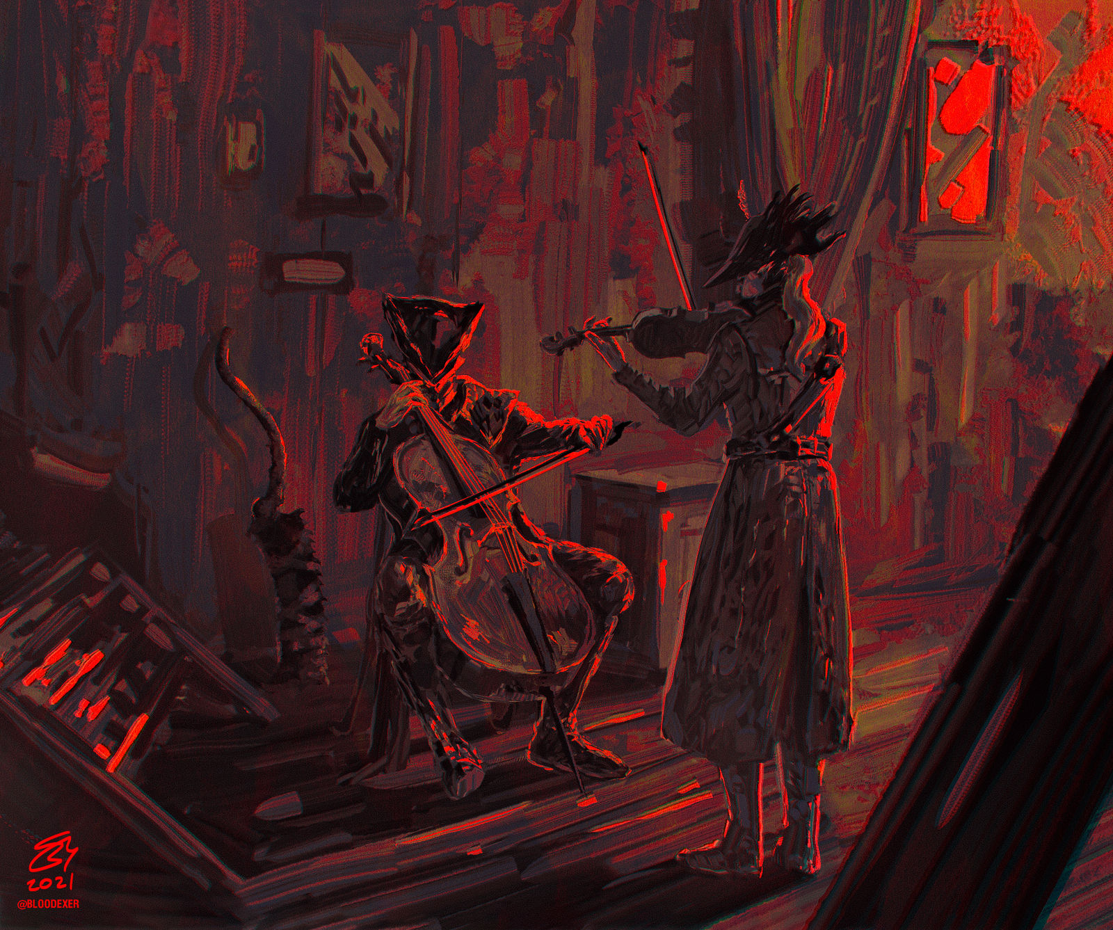 Bloodborne Good Hunter Bloodborne插画图片壁纸