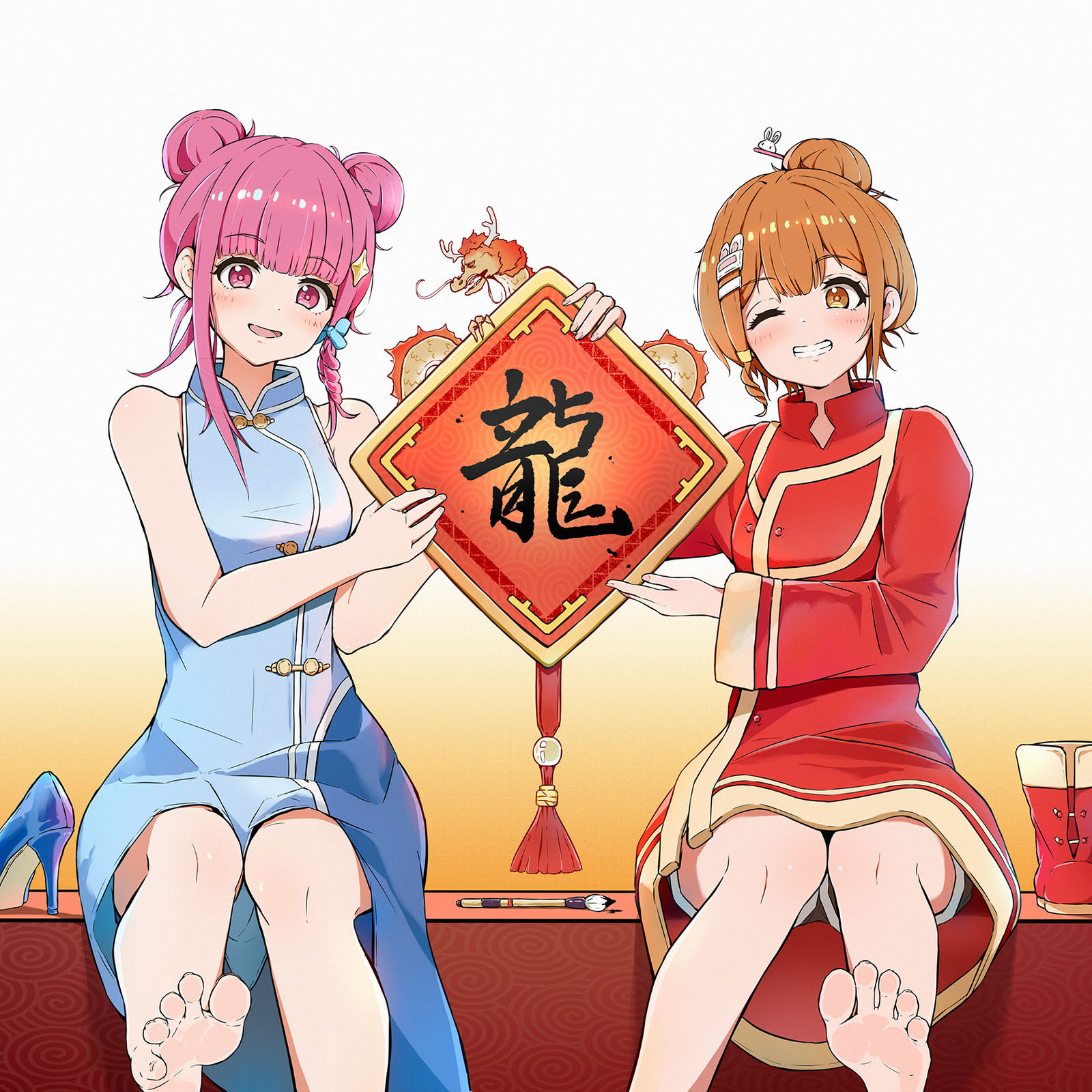 龍盛插画图片壁纸