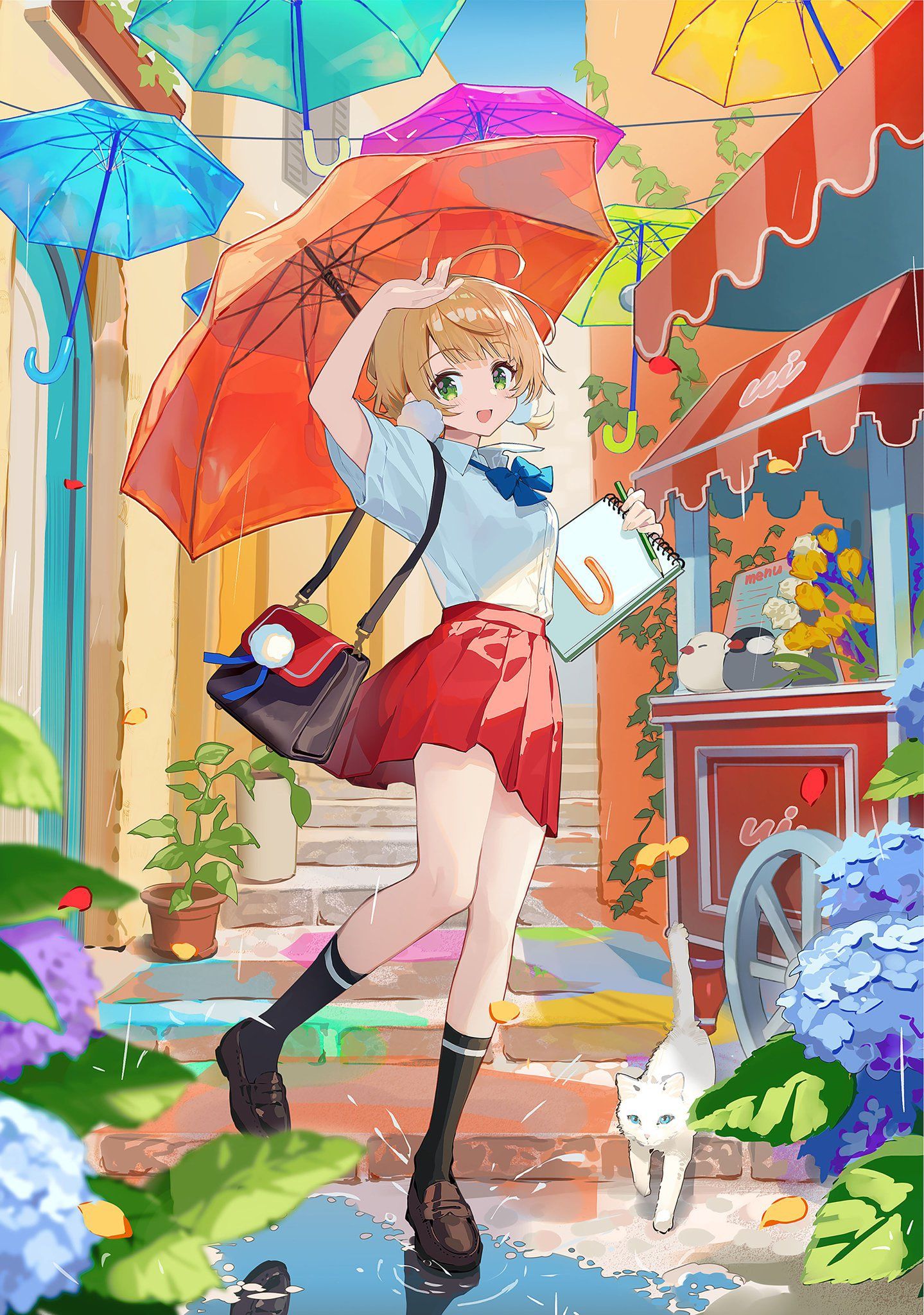 天気雨-时雨竖图