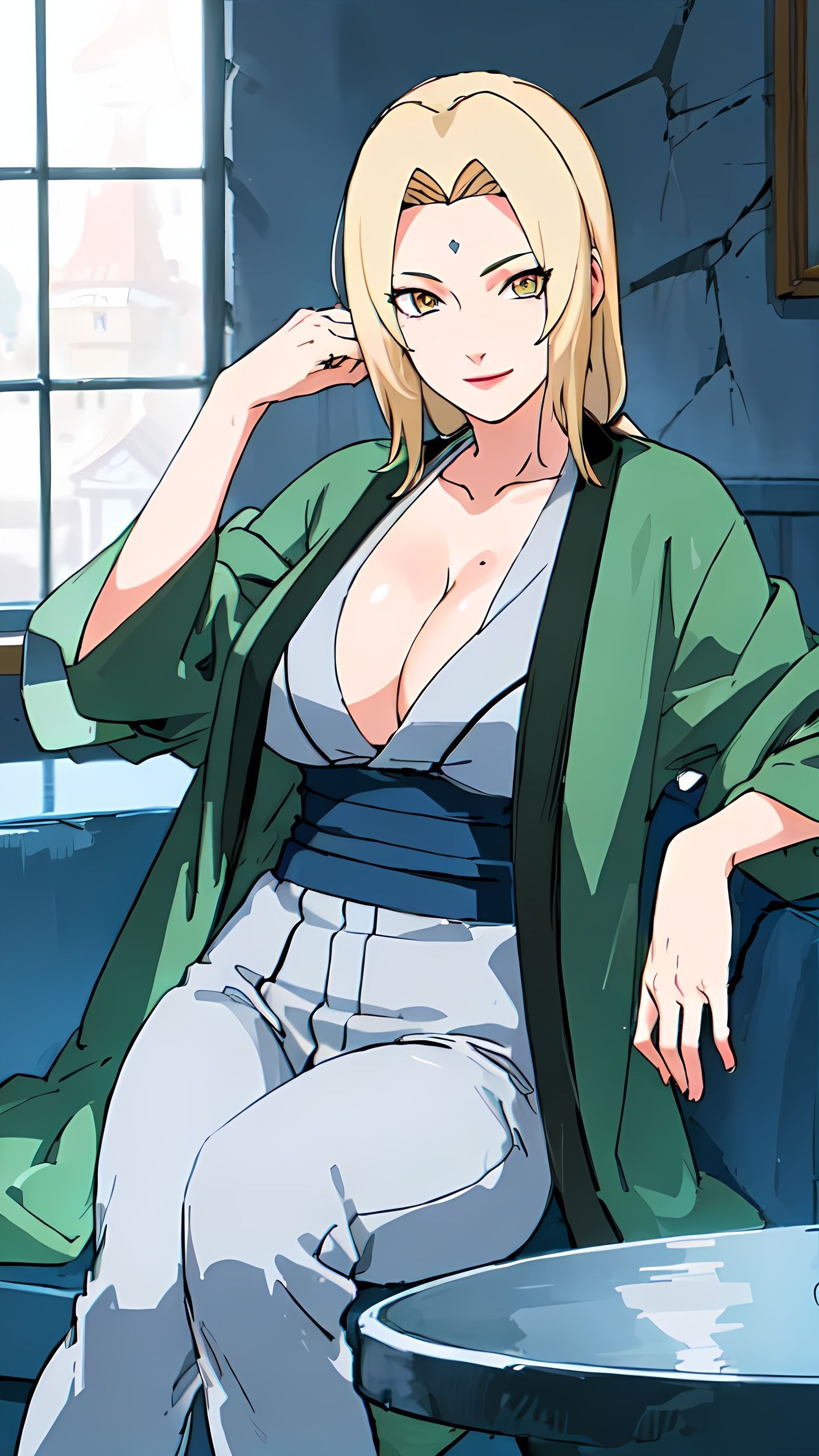 纲手-日系唯美人像火影忍者纲手