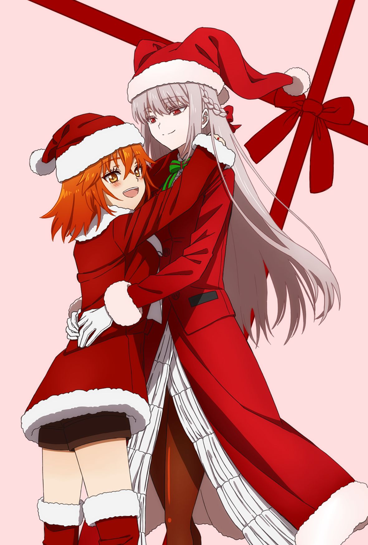 圣诞快乐插画图片壁纸