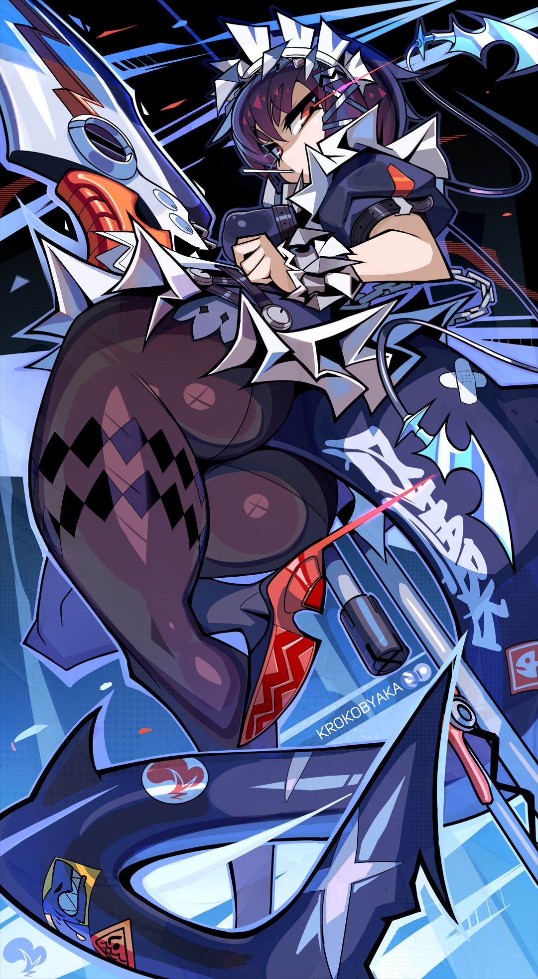 The Shark (maid) !插画图片壁纸
