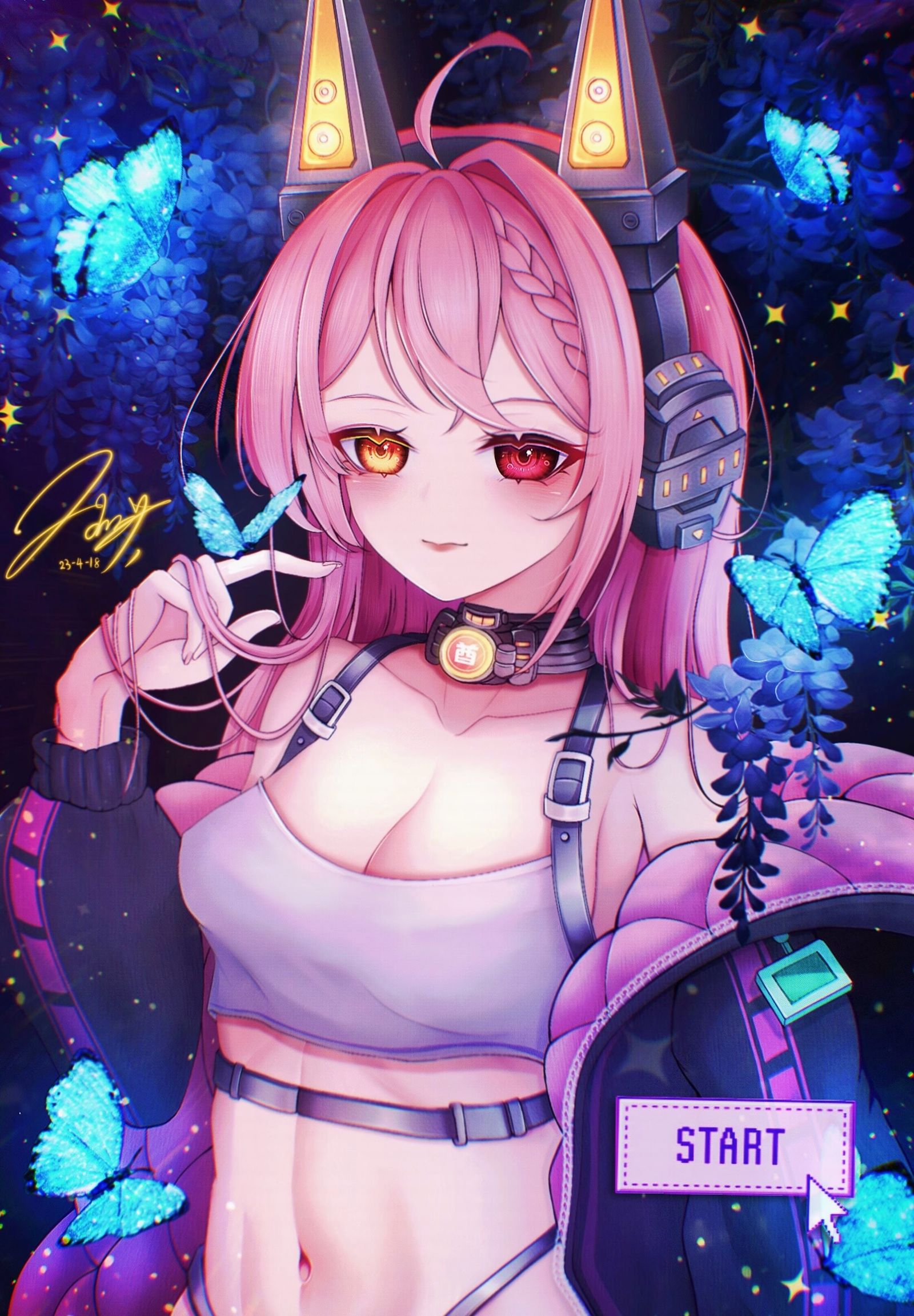 我画我自己插画图片壁纸