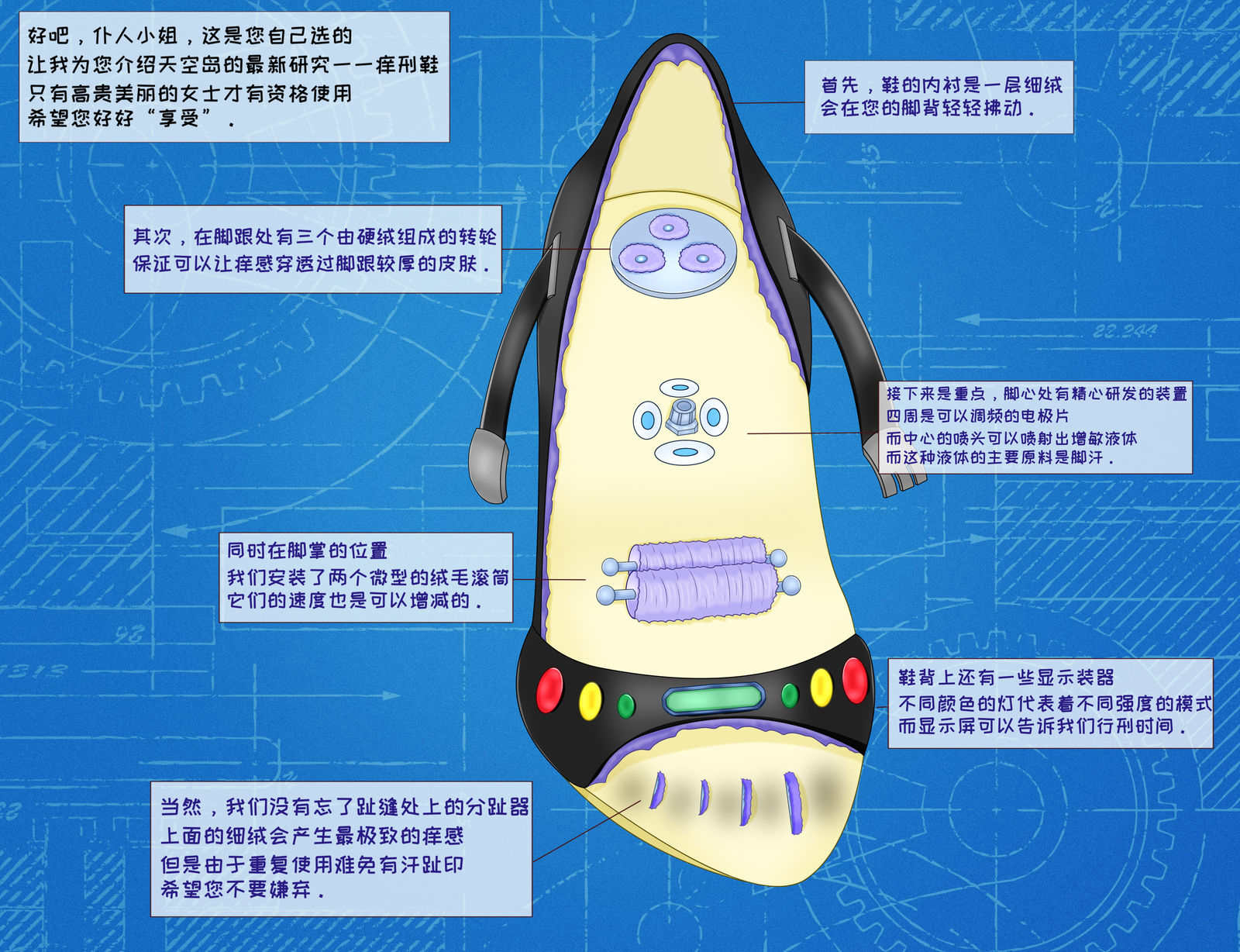 仆人痒鞋挠脚心-挠痒挠脚心-触站