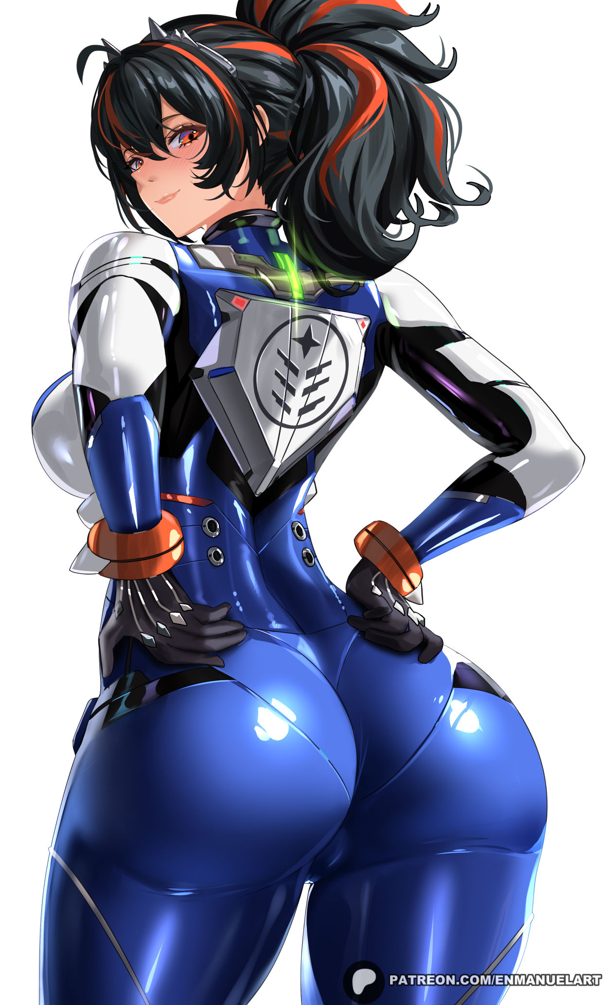Zhu Yuan plugsuit插画图片壁纸