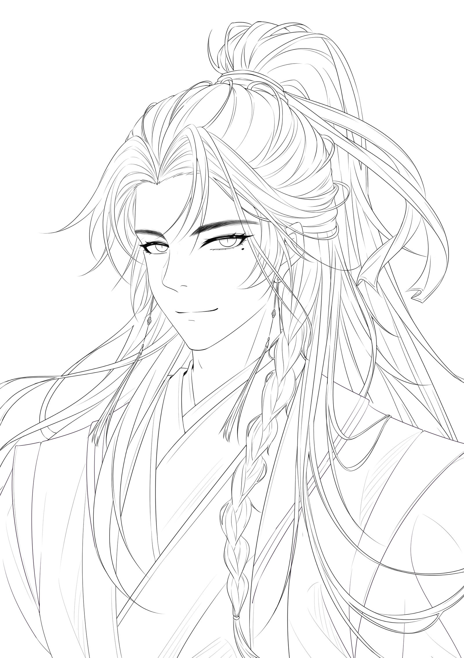 日常练习古风男~