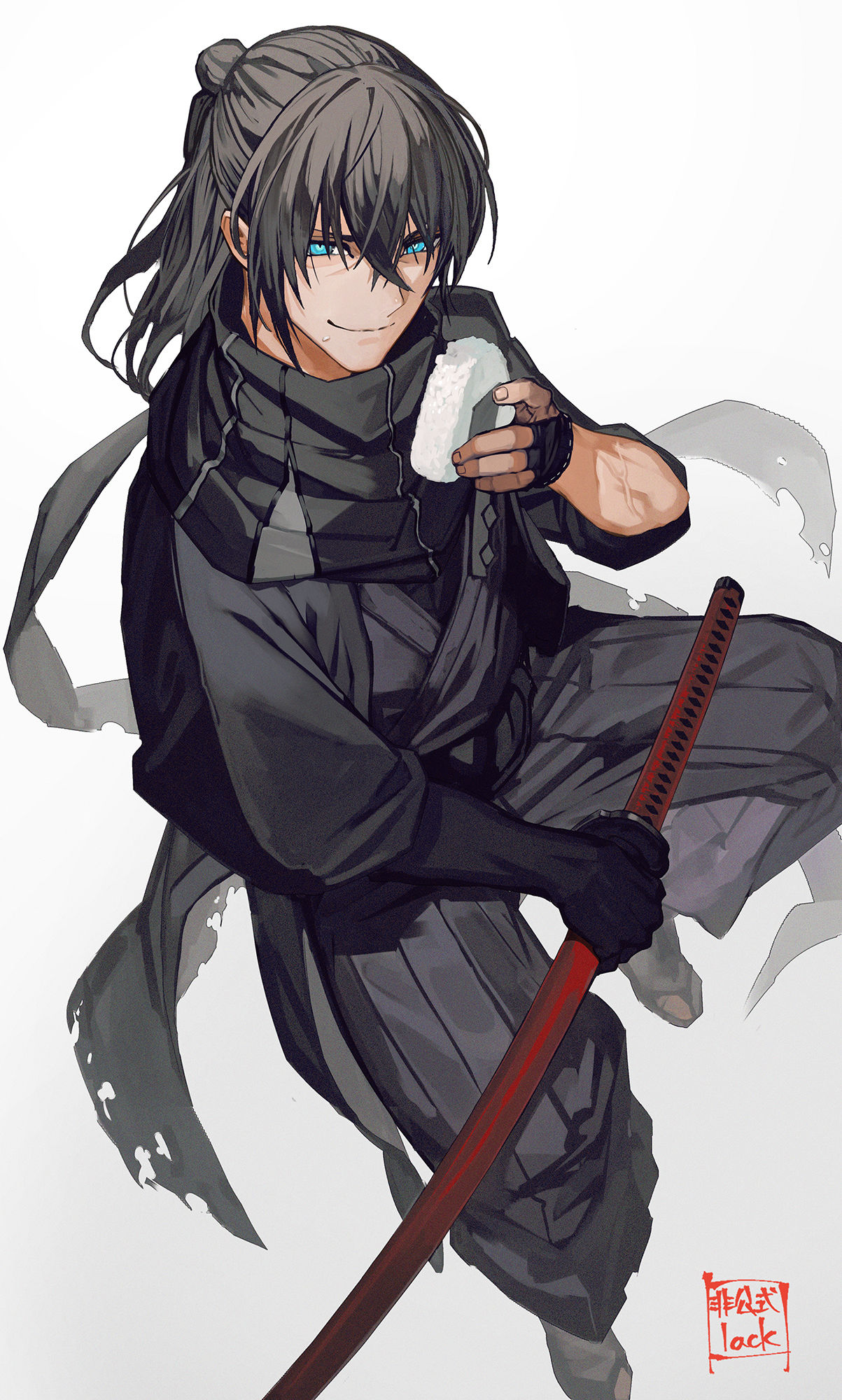 孫六兼元插画图片壁纸