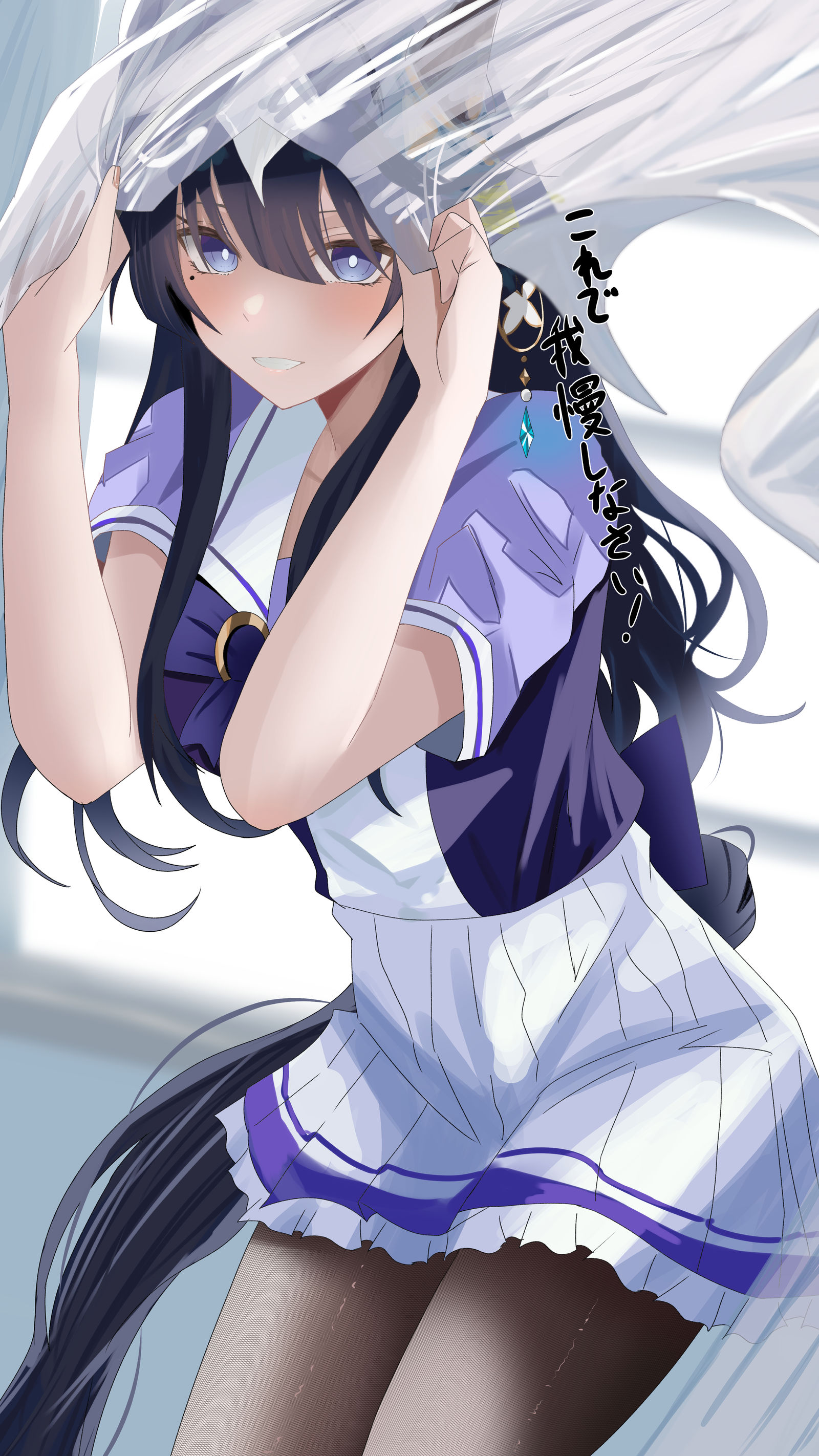 希娜，，，缪斯时的胜负服再穿一次插画图片壁纸