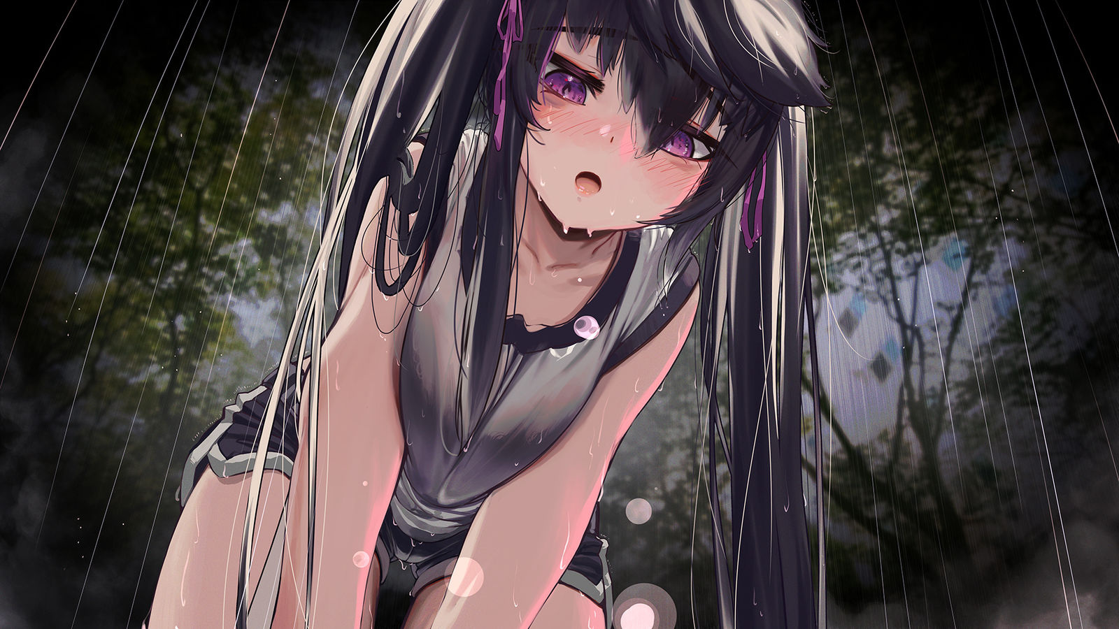 “啊……啊……终于找到了。”插画图片壁纸