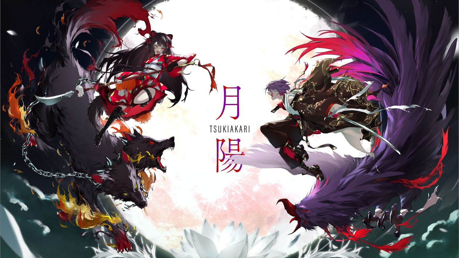 二次先生/渡会云雀先生×戌亥先生试着唱了的插图插画图片壁纸