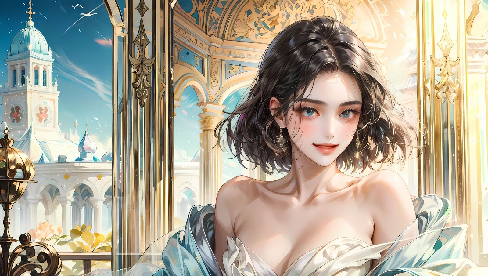 蒋菀-唯美动漫风美女