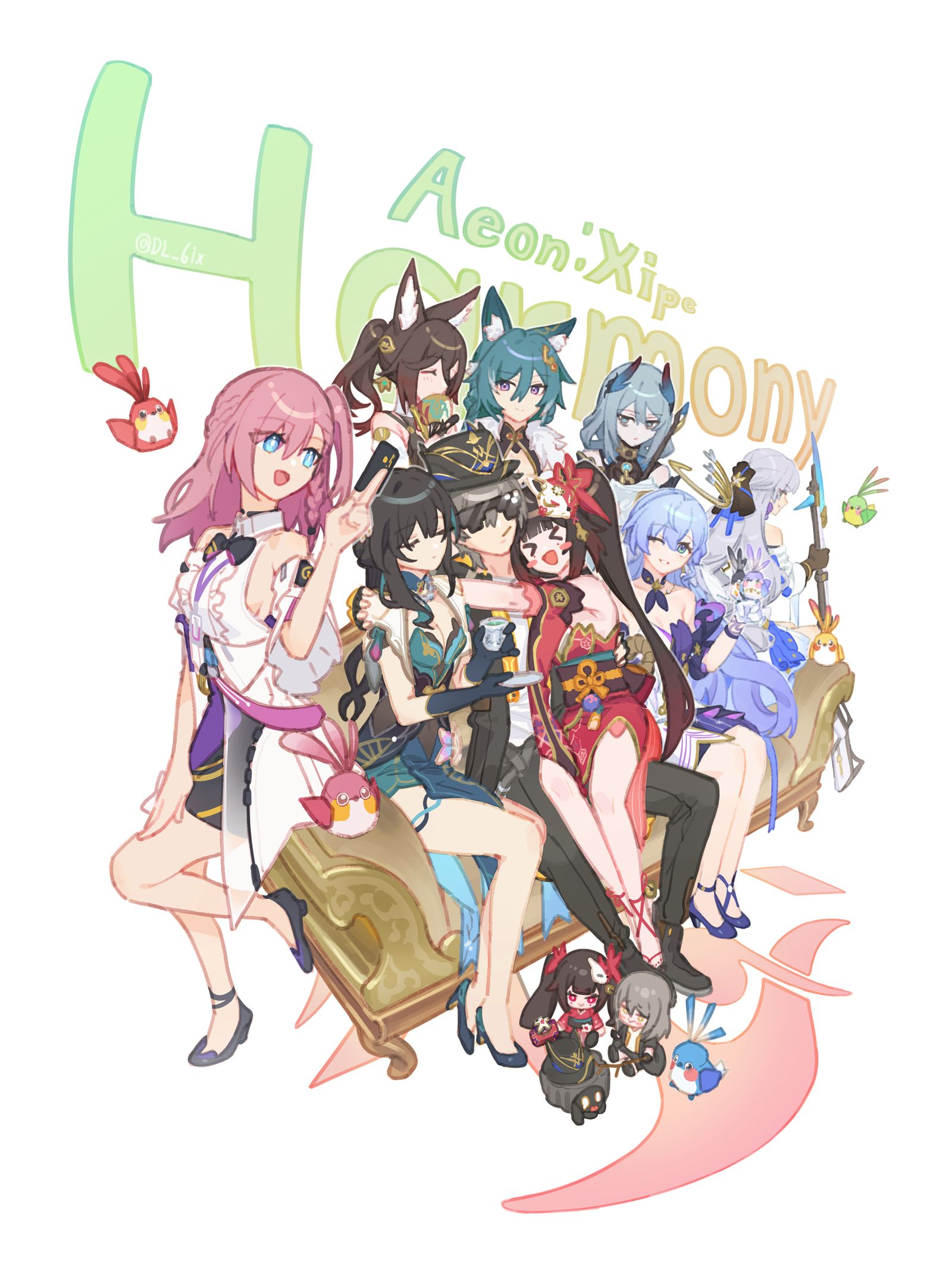 Har(e)mony插画图片壁纸