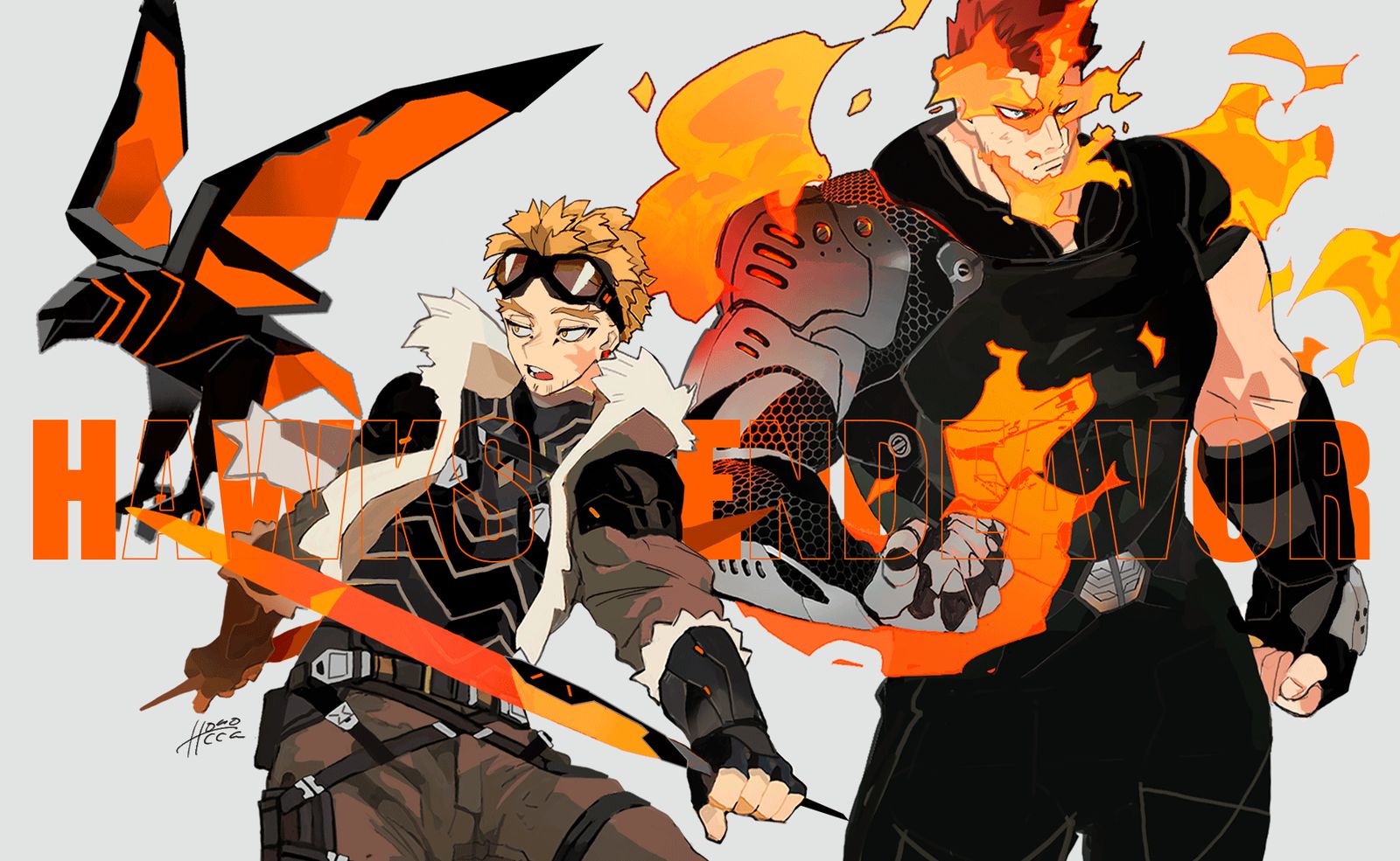 1＆2插画图片壁纸