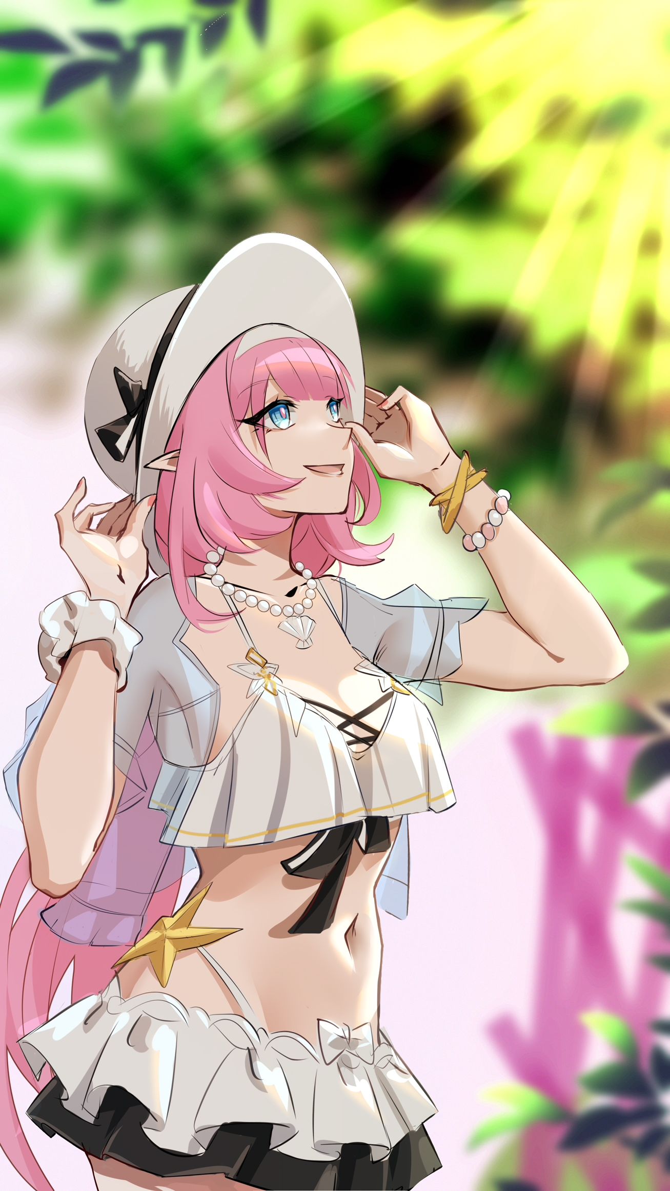 摸只爱莉插画图片壁纸