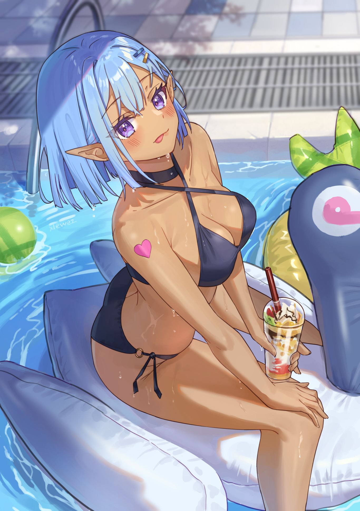 泳池