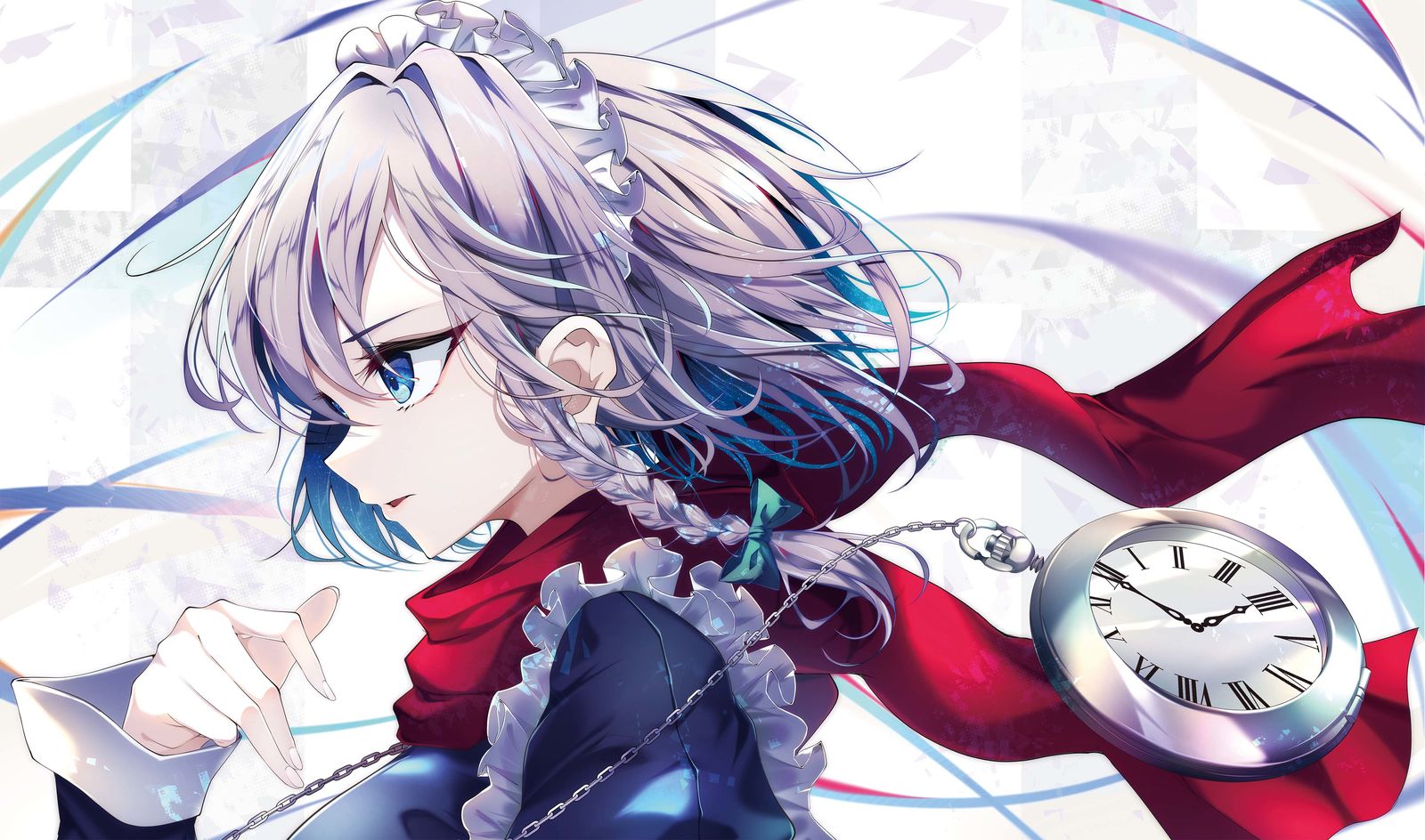 十六夜咲夜　横顔