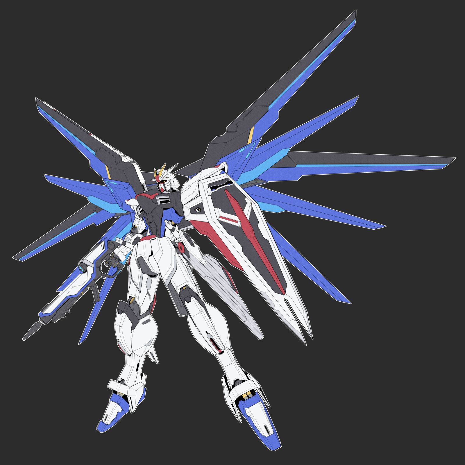 ZGMF-X10A插画图片壁纸