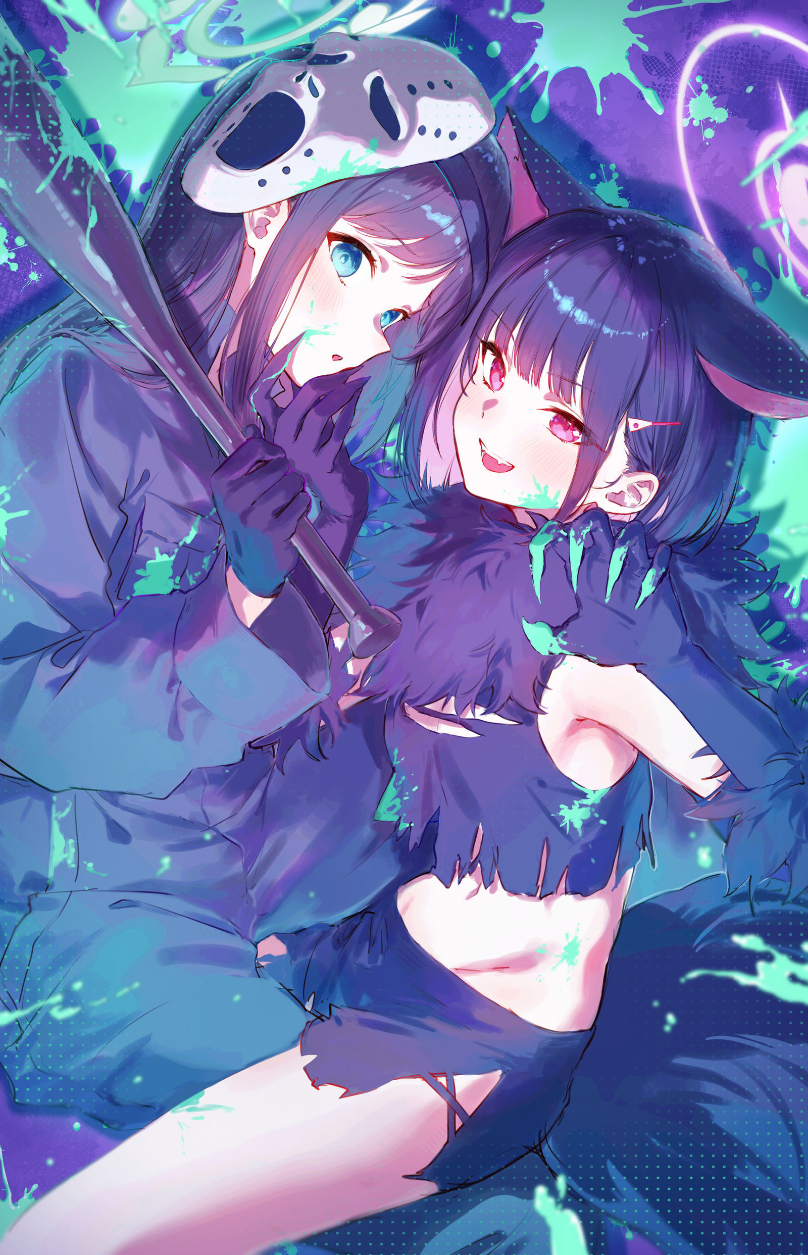  trick or sweet!! 插画图片壁纸