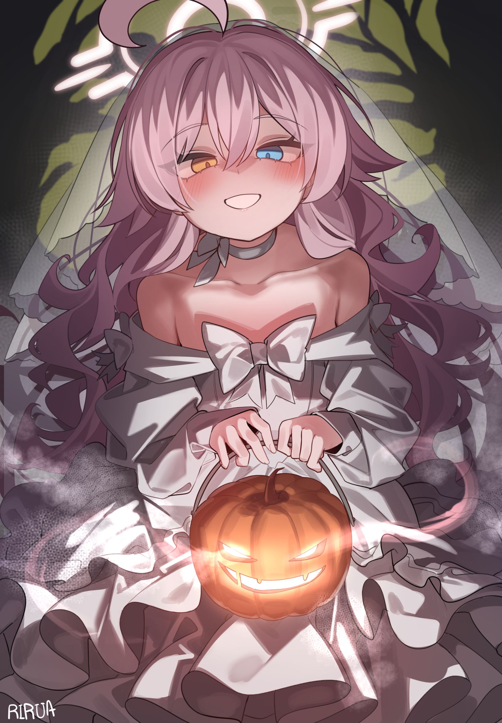 幽灵新娘Hosino插画图片壁纸