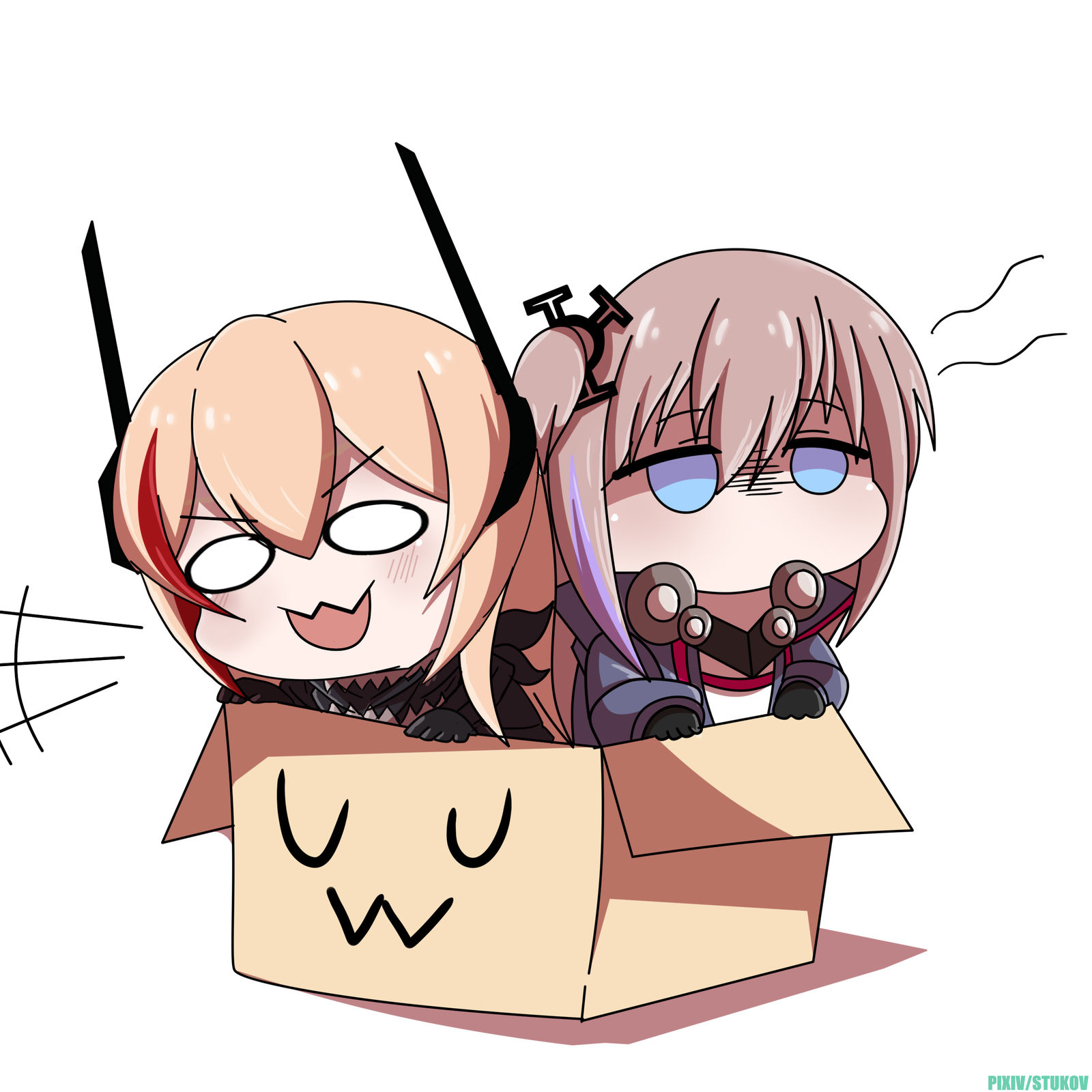AR-15 & Soppu插画图片壁纸