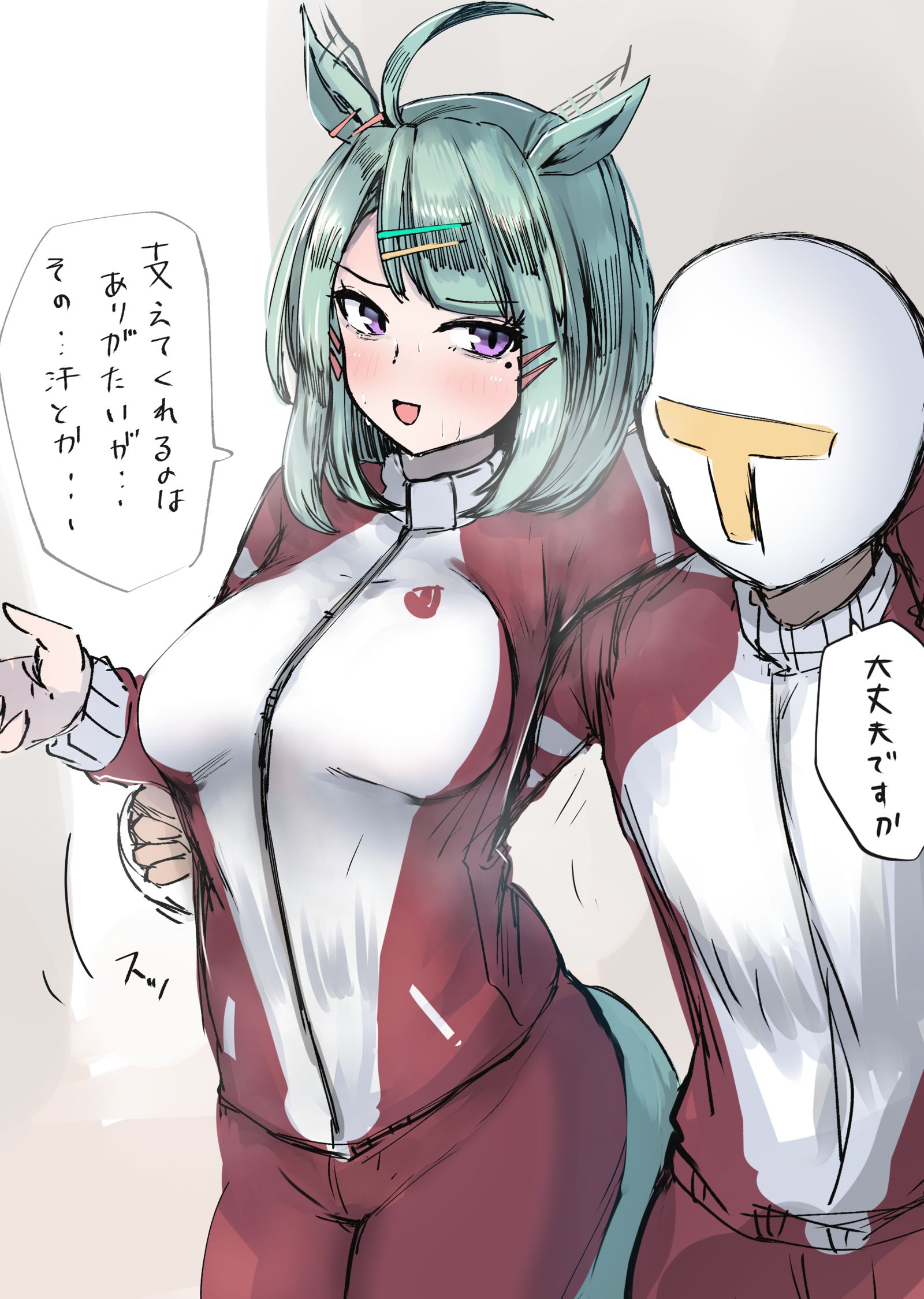 运动后莱茨博士插画图片壁纸