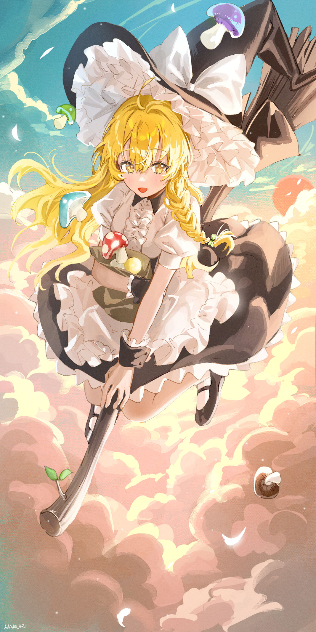 54日目 魔理沙插画图片壁纸