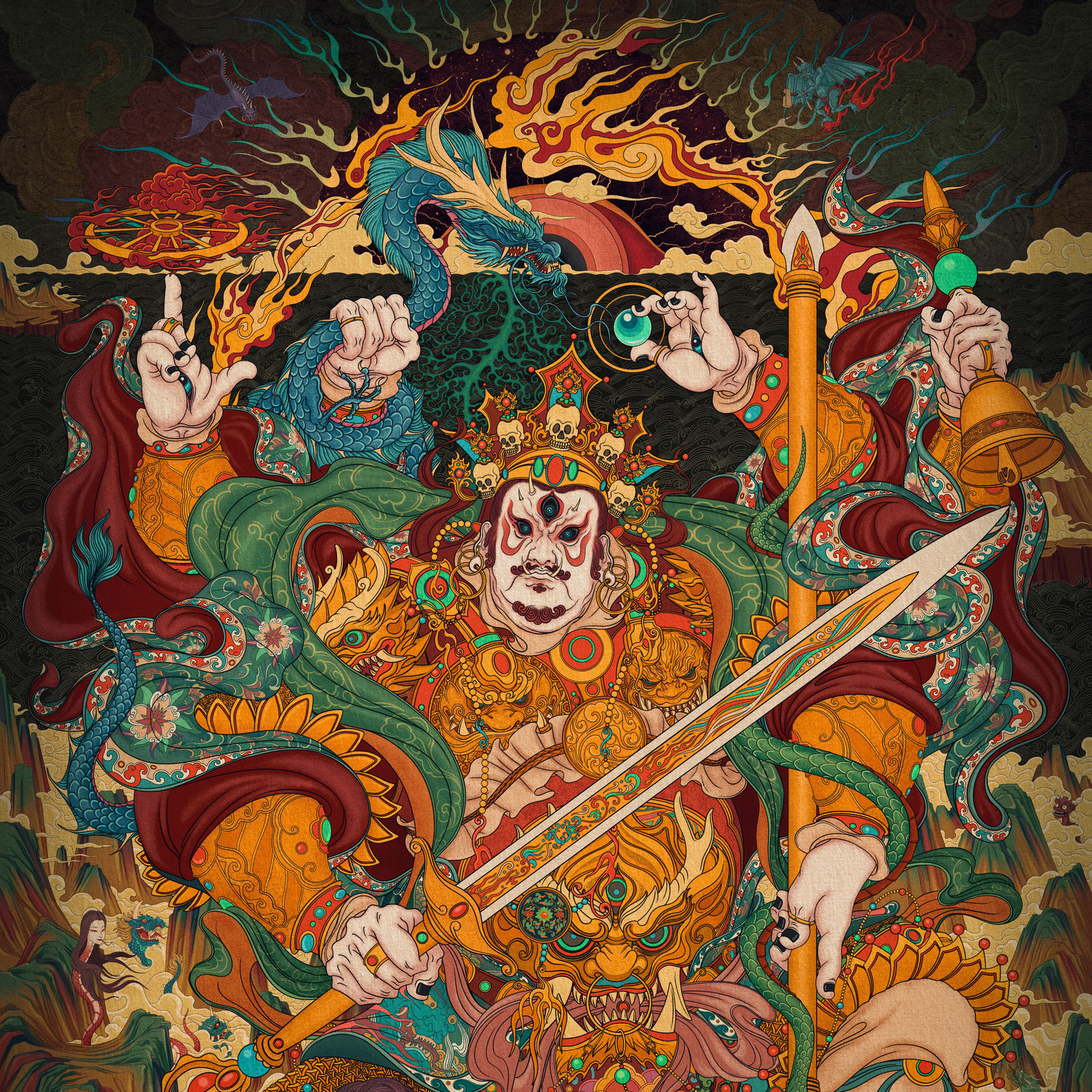 👹-FM插画图片壁纸