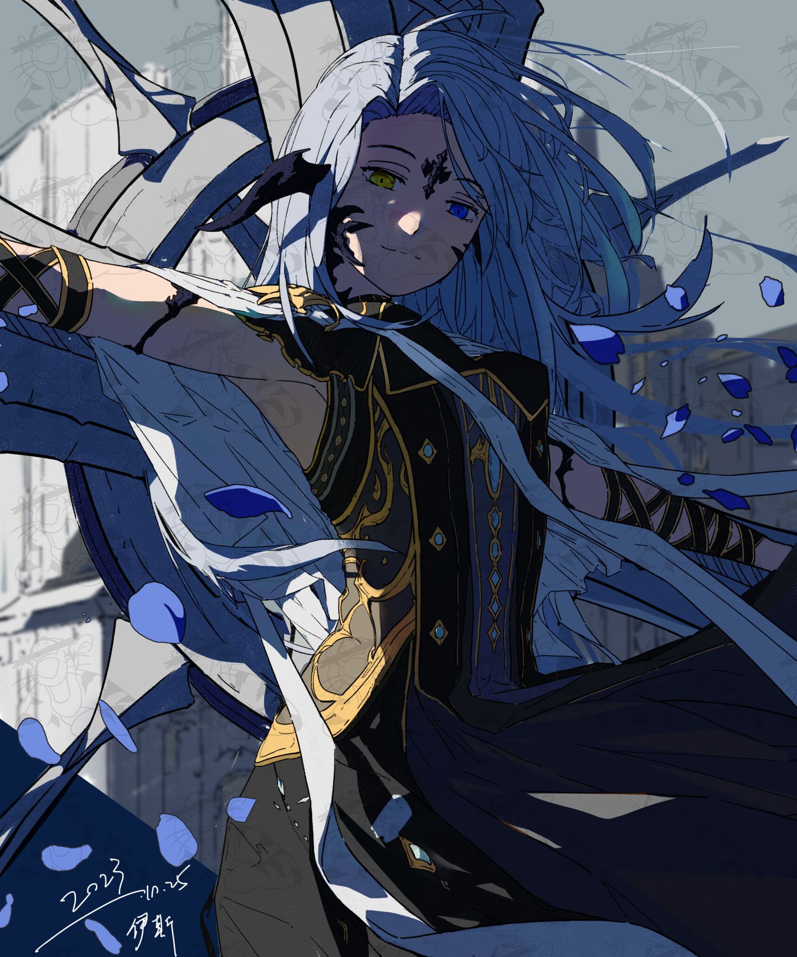 【FF14】OC-阿玛多伊斯-敖龙族原创作品-触站