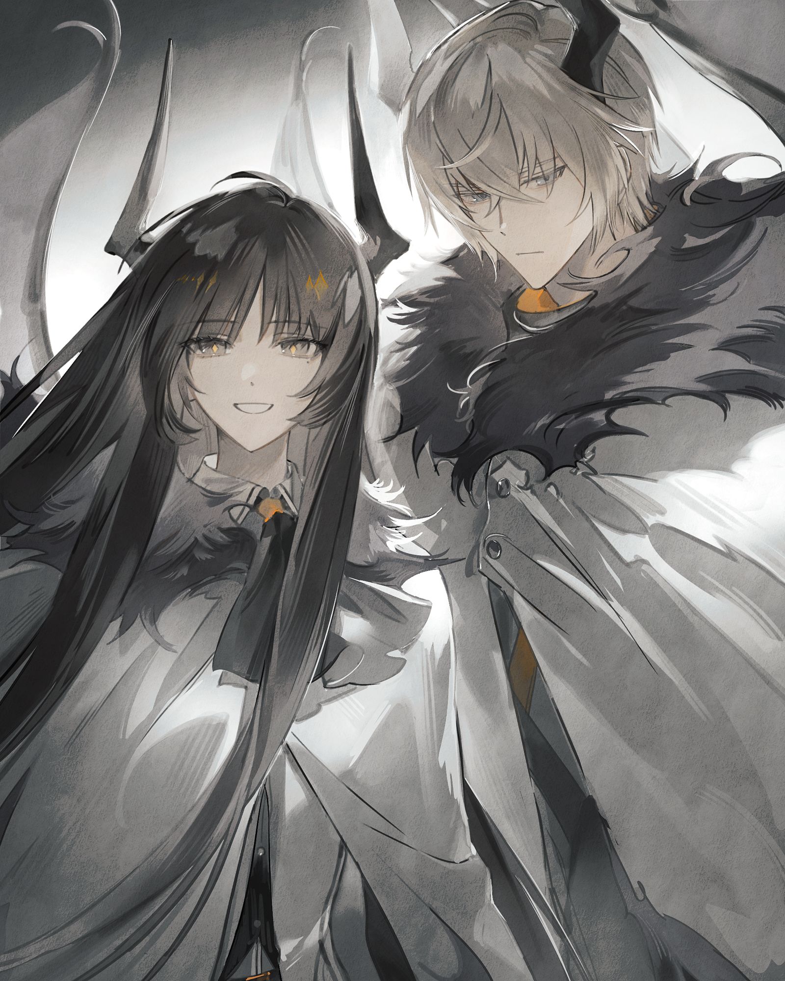 吉亚罗姐弟插画图片壁纸