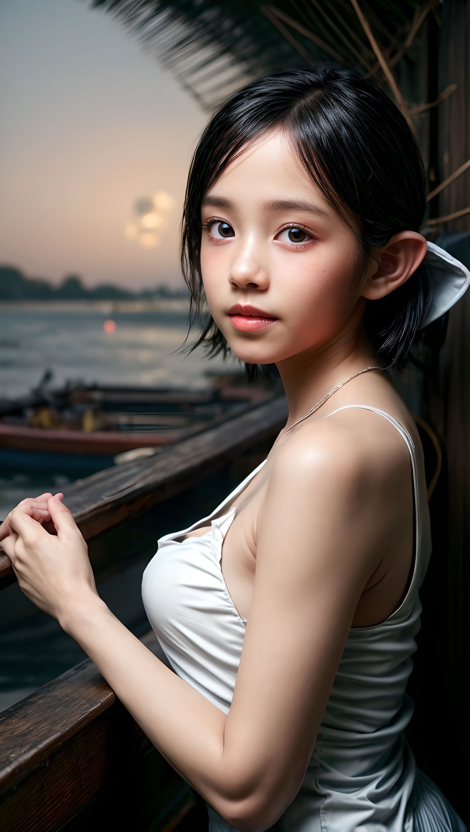 晚风插画图片壁纸