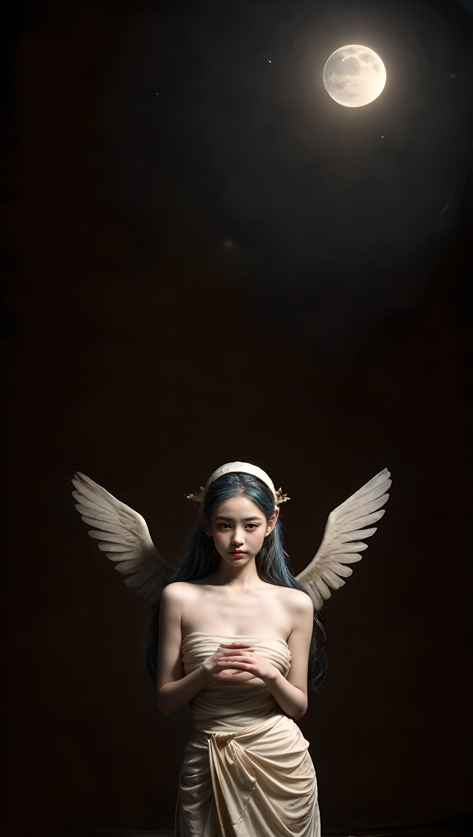 活在自己的世界里插画图片壁纸