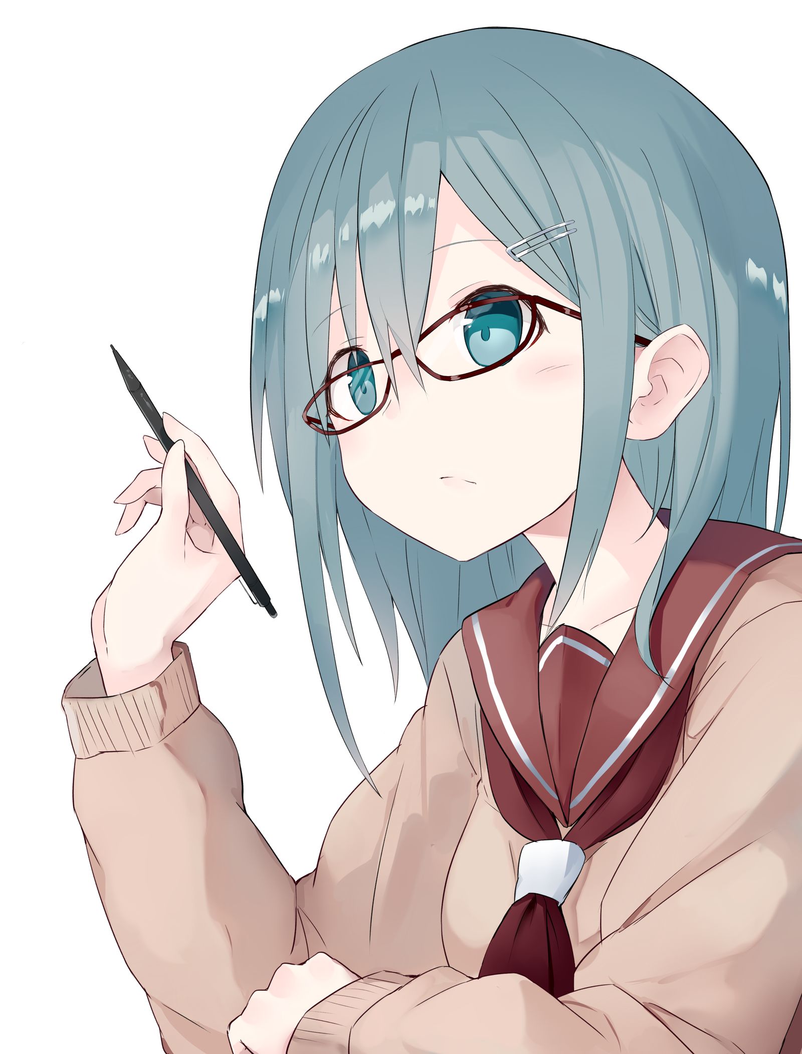 在分区二次元查看更多(眼镜错了……)雨水はるさめ1869眼镜川先生虽