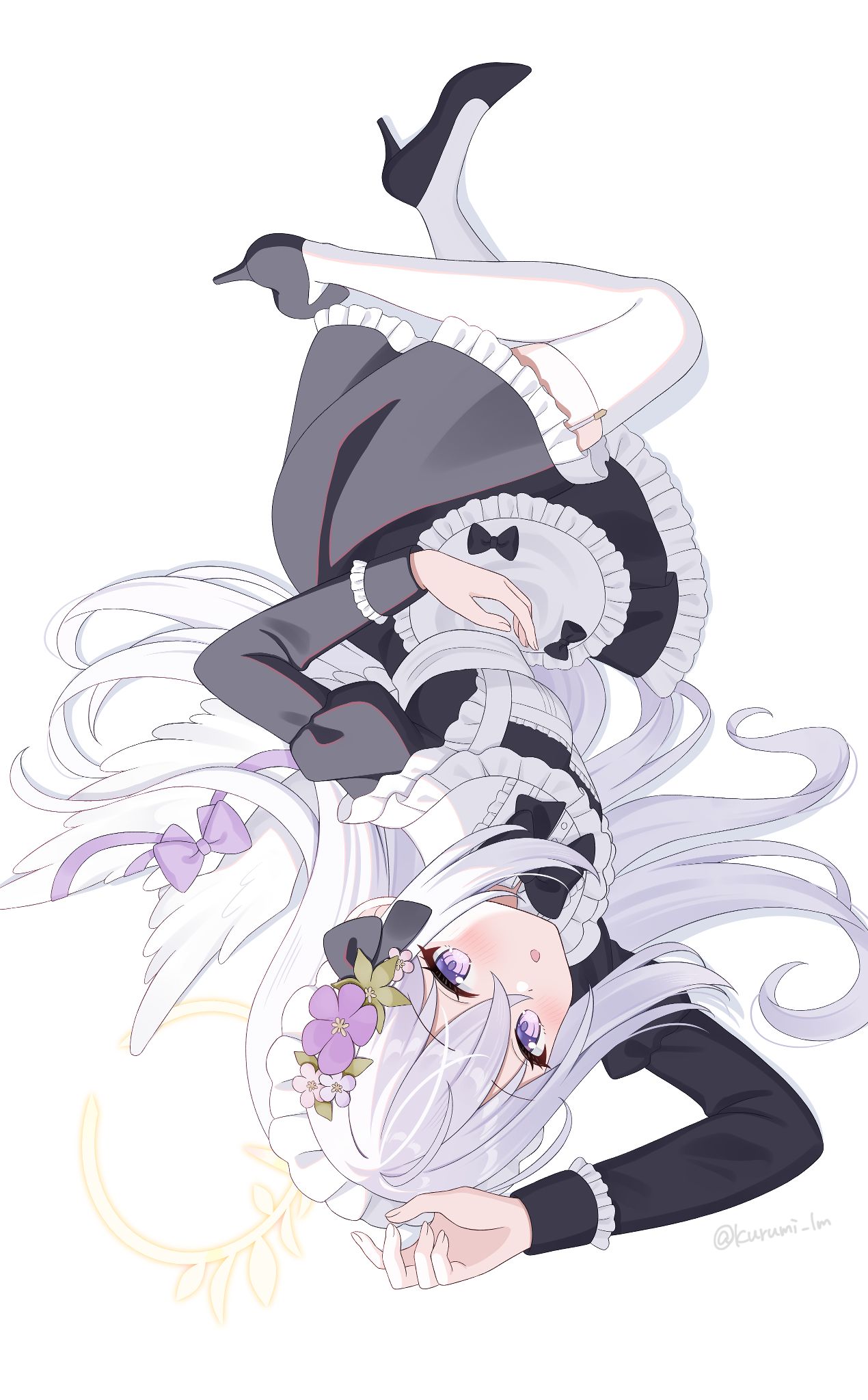 女仆阿兹萨插画图片壁纸