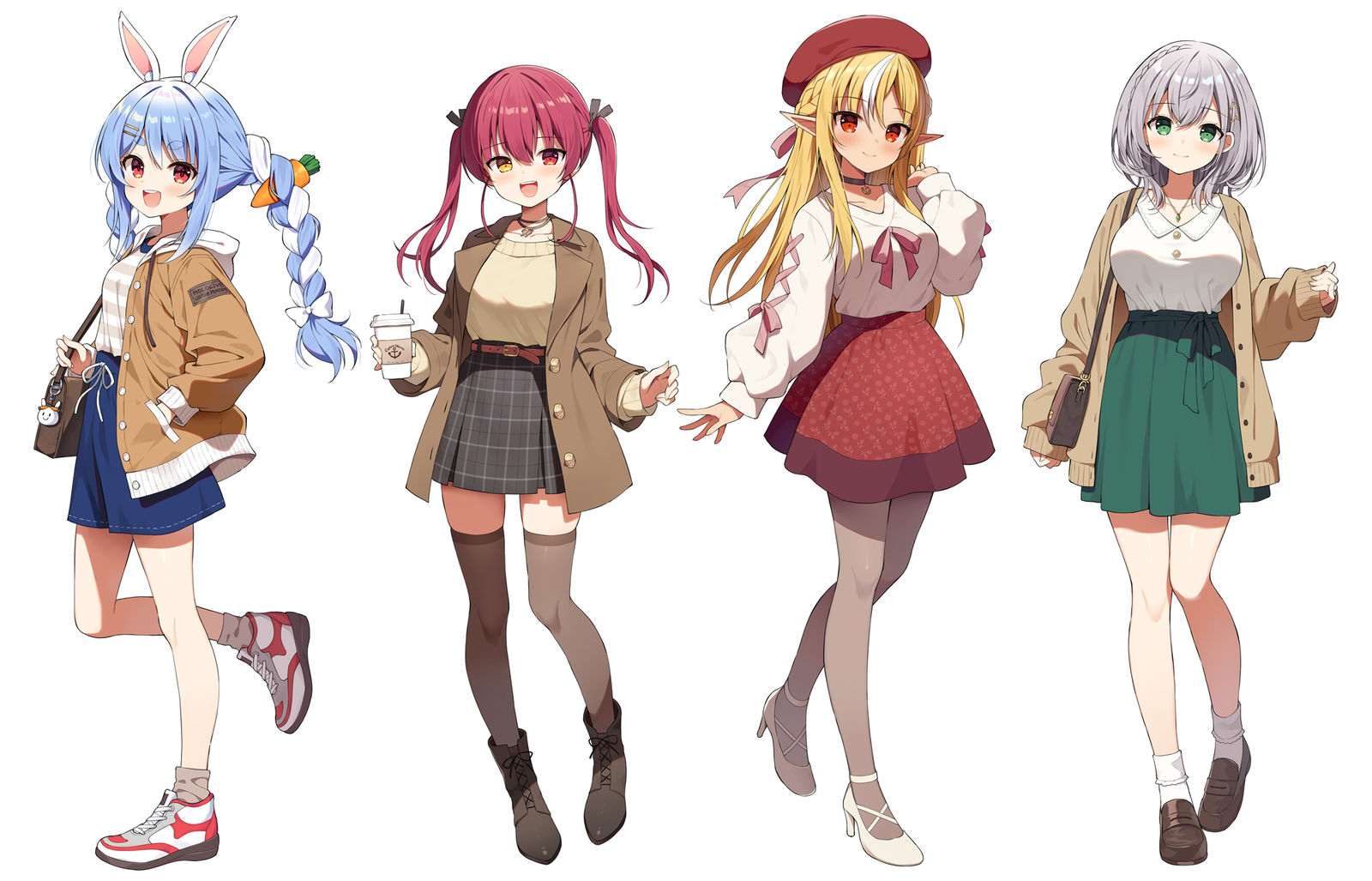 大屠杀3期生插画图片壁纸