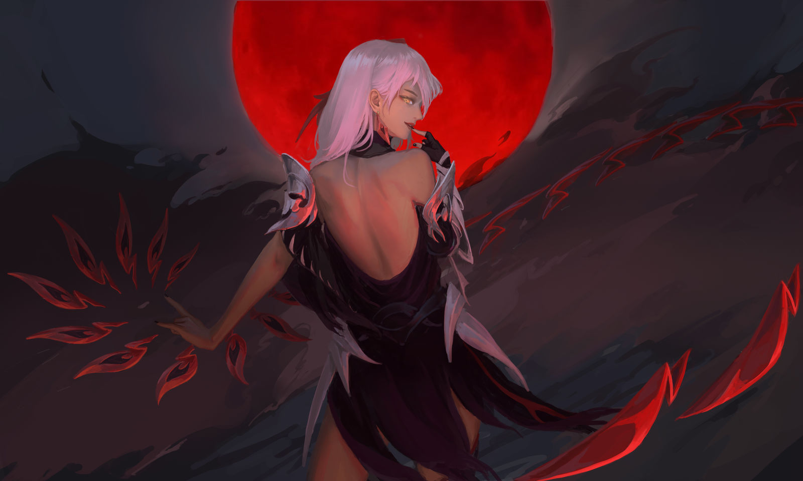王者荣耀 同人 影插画图片壁纸