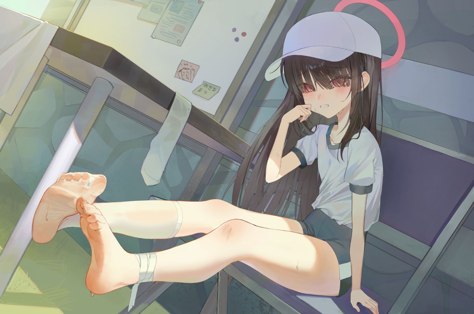 正义实现委员会的体操服纪念插画图片壁纸