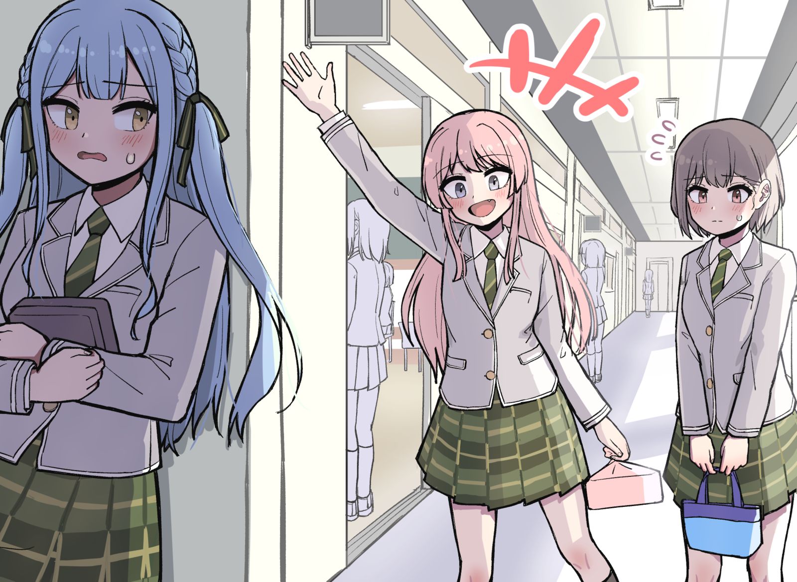 发现坂口健二！祥子ちゃん見っけ！插画图片壁纸